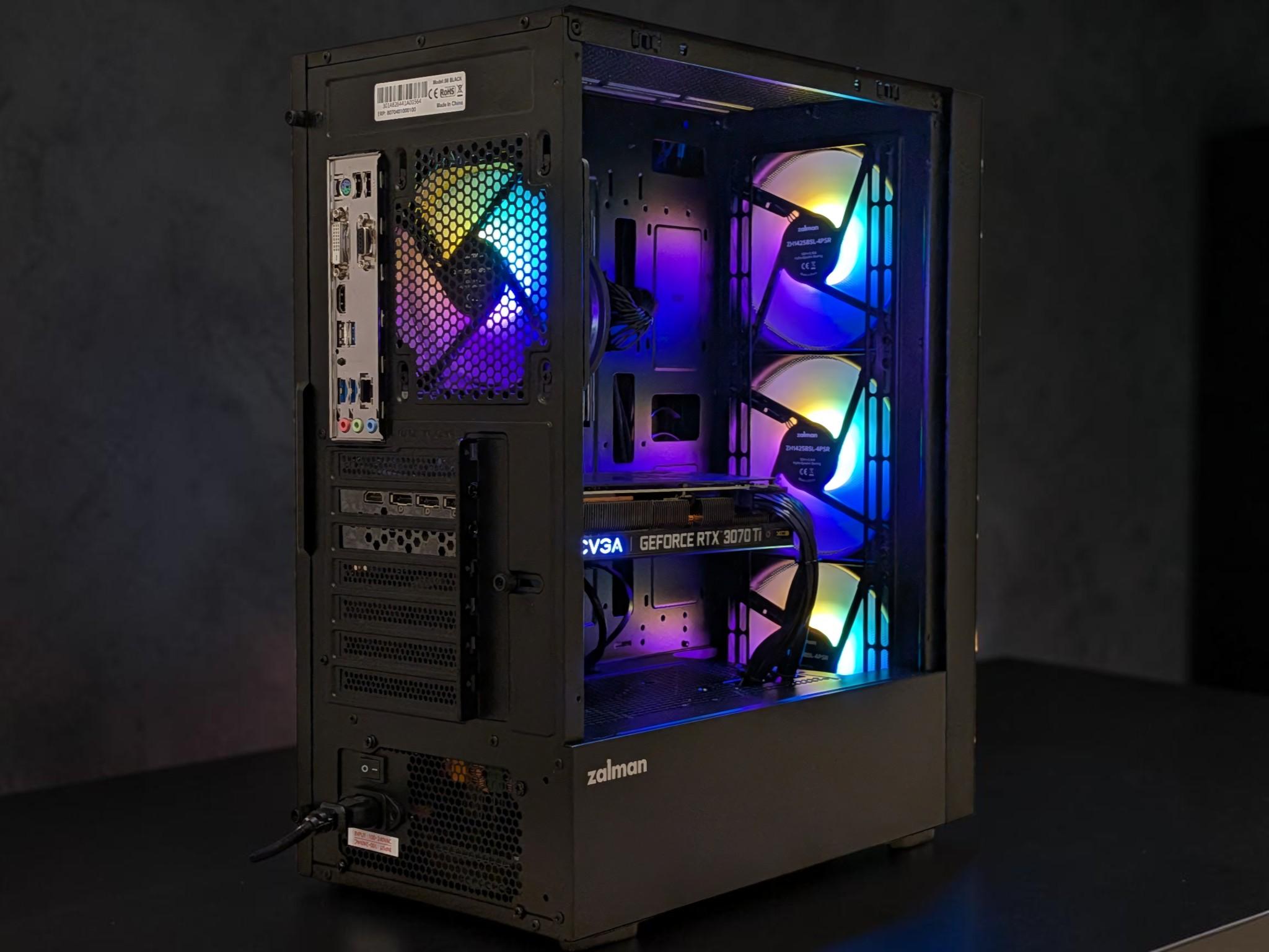 🔥 GeForce RTX 3070 Ti Custom Gaming PC - Ryzen 5 5600G, 16GB RAM, 1TB SSD, WIFI, Win 11 Pro