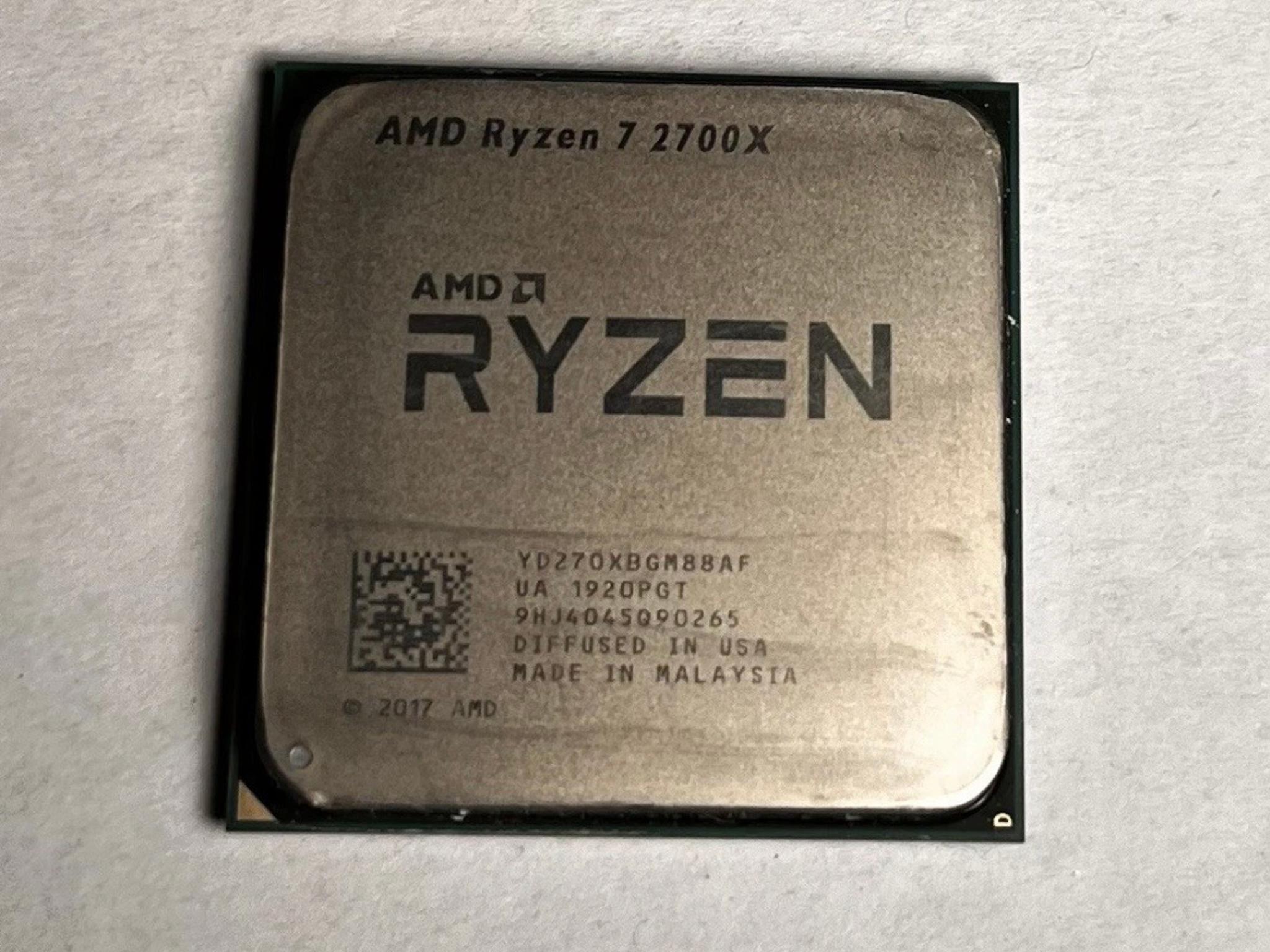 AMD Ryzen 7 2700X