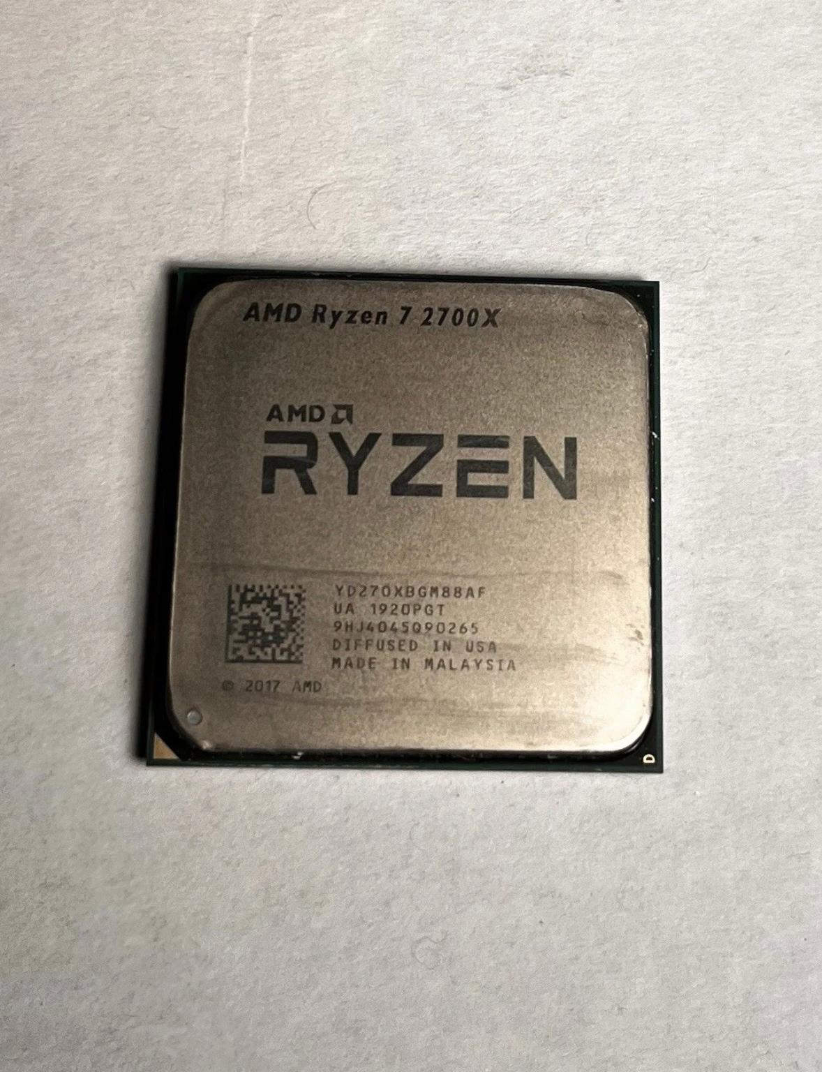 AMD Ryzen 7 2700X