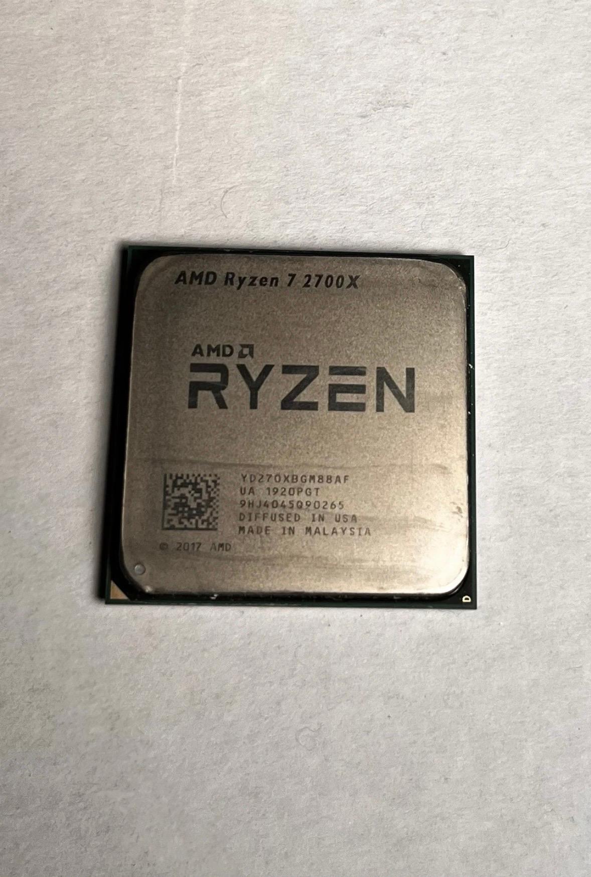 AMD Ryzen 7 2700X