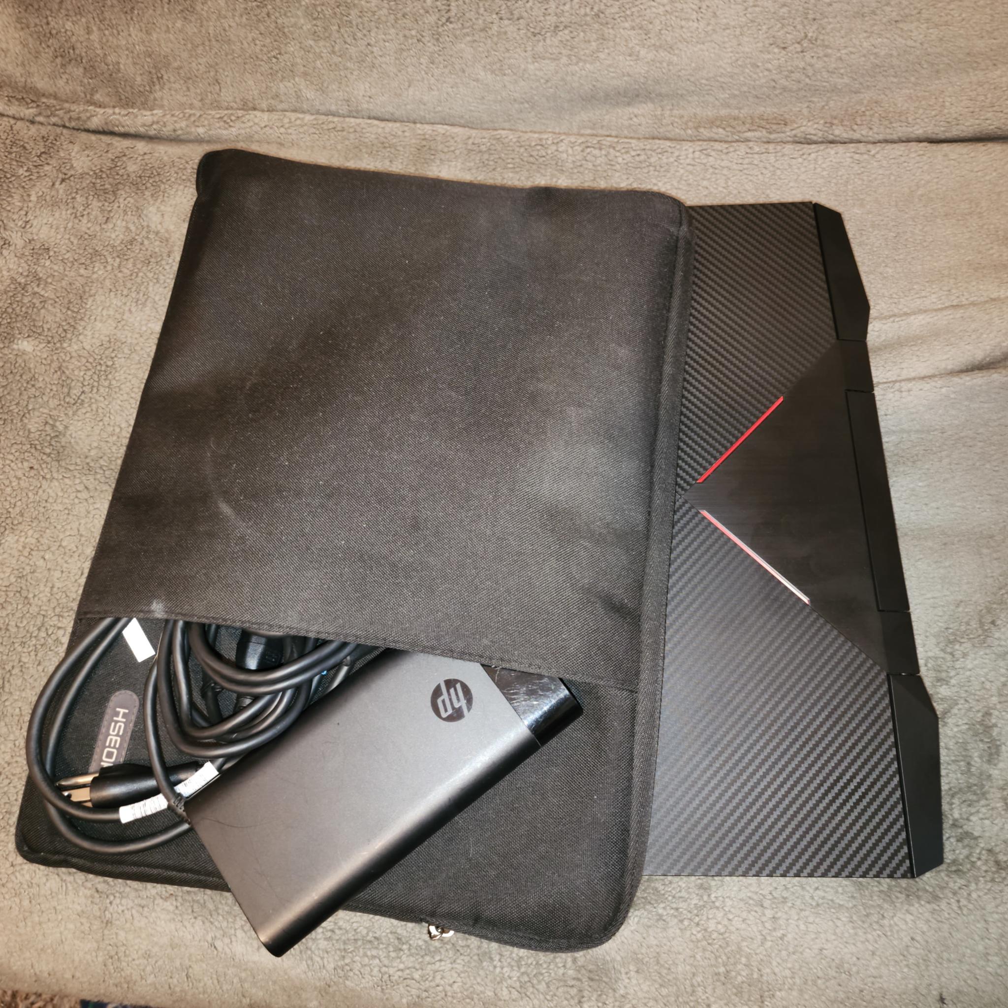 HP Omen 15, Intel i7 8th Gen, 128GB SSD 1TB HDD, 32GB RAM, NVIDIA GTX 1080, 15.6" 1920x1080p 60Hz