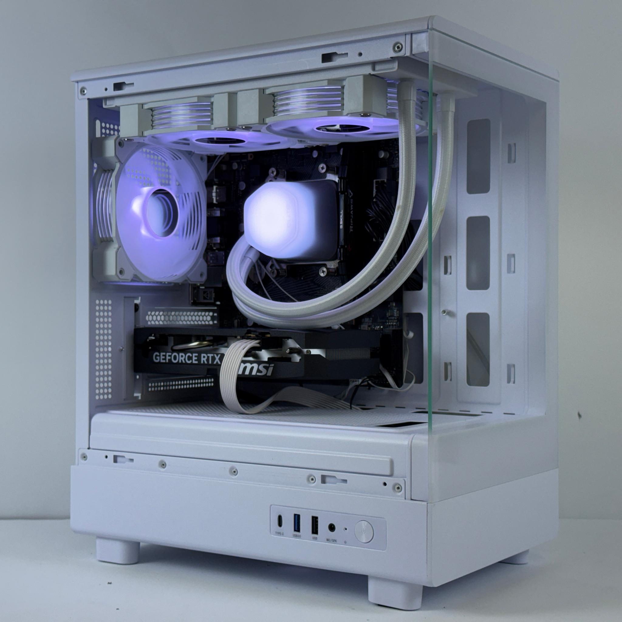 Ryzen 5 X3D | RTX 5060 | 16GB RAM | 1TB NVMe SSD | White Custom Gaming PC