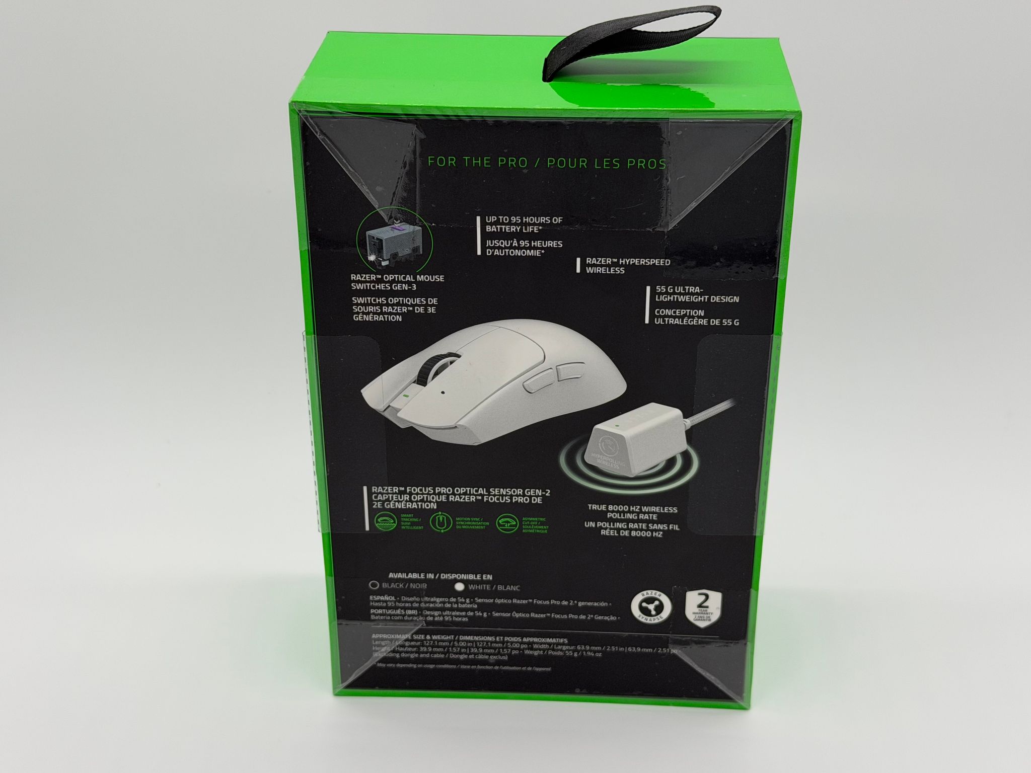 Razer Viper V3 Pro White Edition Gen-3