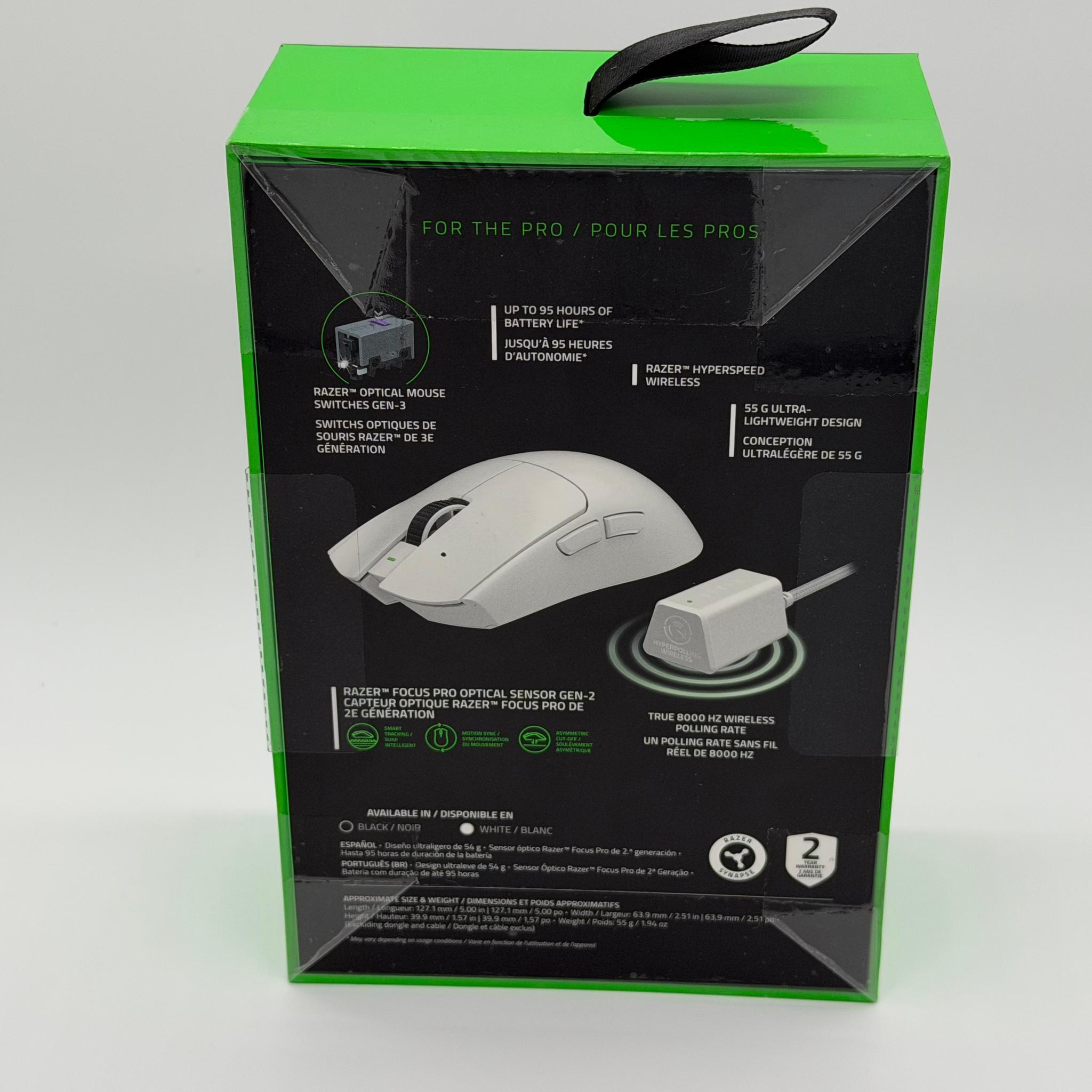 Razer Viper V3 Pro White Edition Gen-3