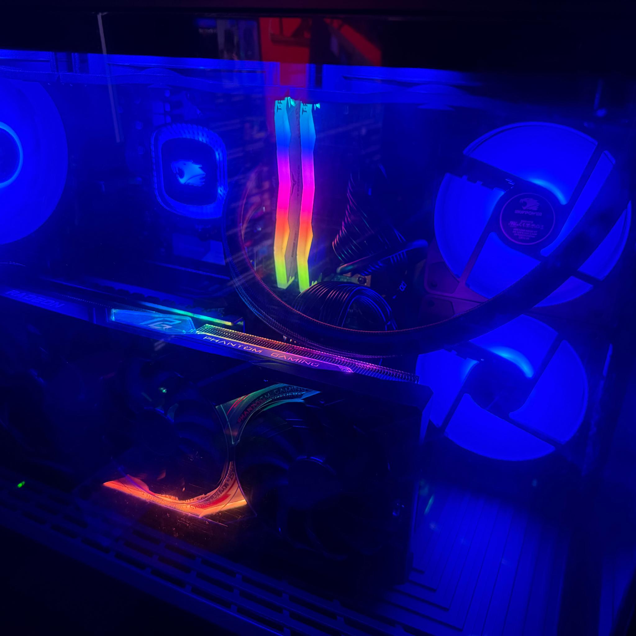 iBuyPower prebuilt Amd 7900xt 32 gb Ram PC