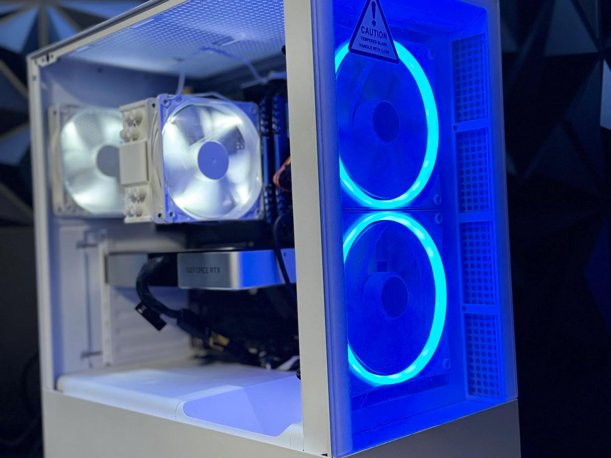 ❄️Blue Ice Build❄️  Ryzen 7 5700x | RTX 3060ti 🧊