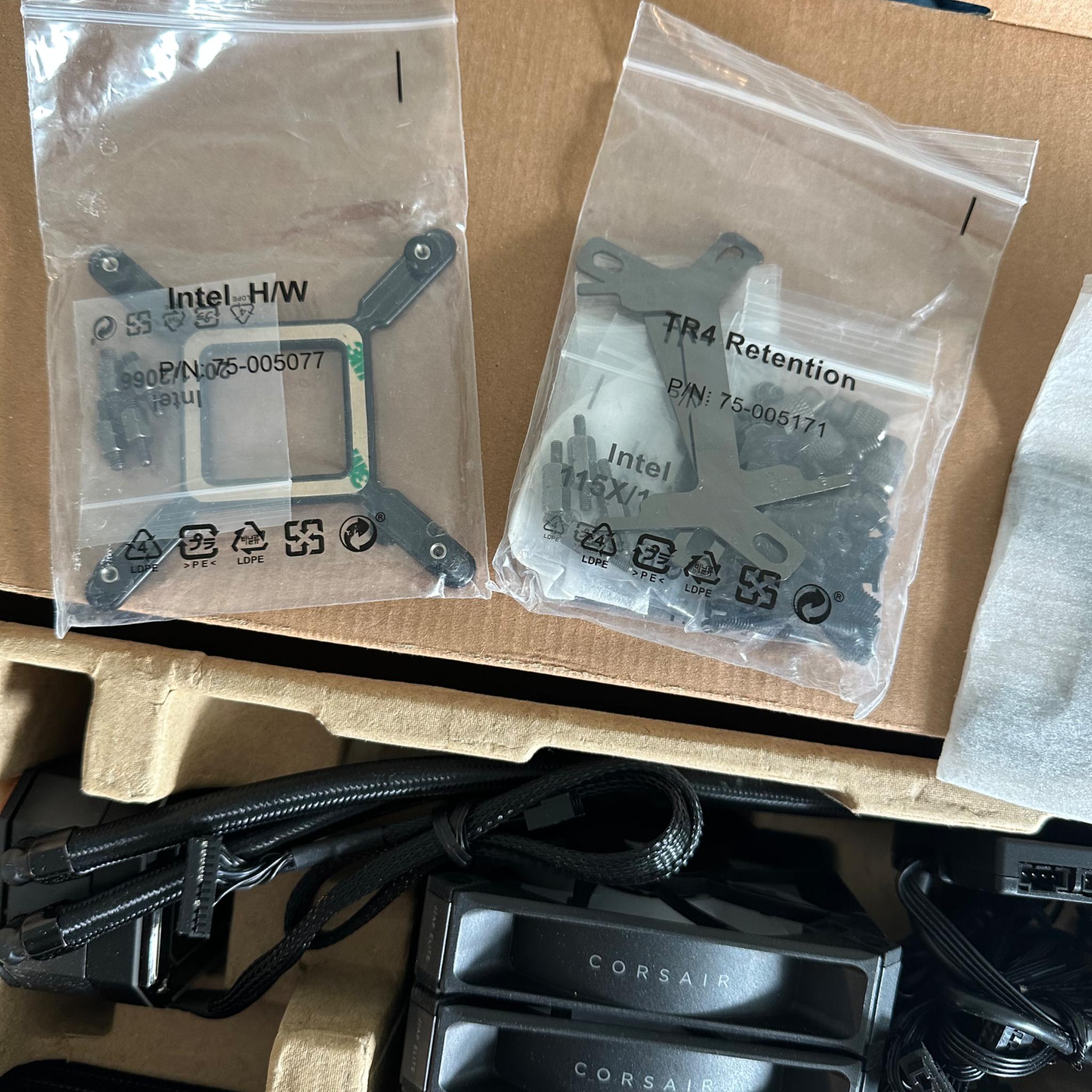 Corsair iCUE H150i Elite CAPELLIX XT Desktop Liquid CPU Cooler - Three AF120 RGB Elite Fans