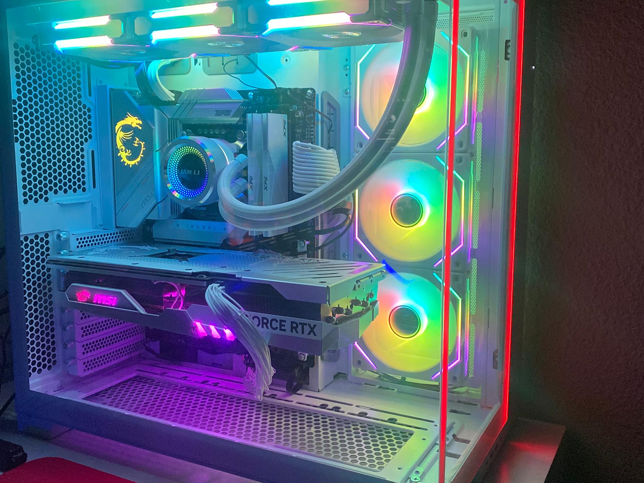 All White Pc!🤍