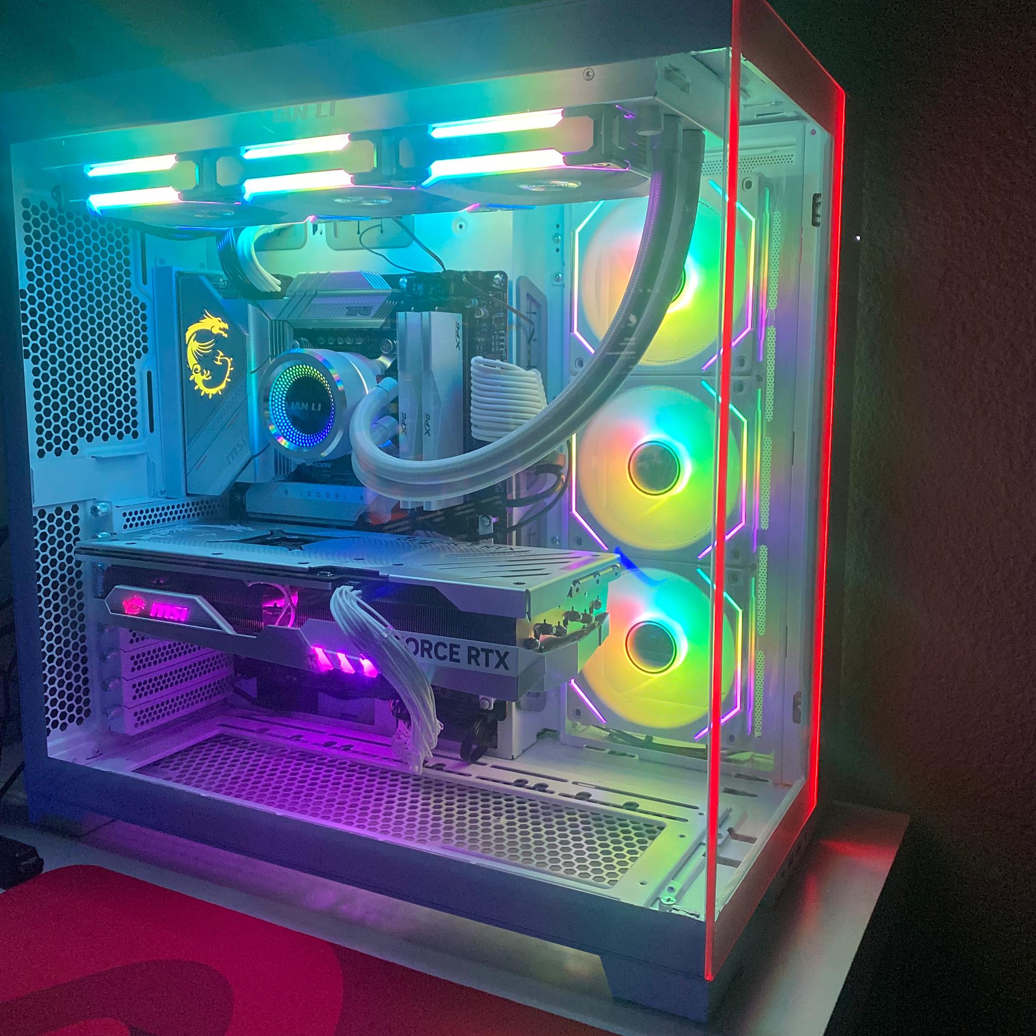 All White Pc!🤍