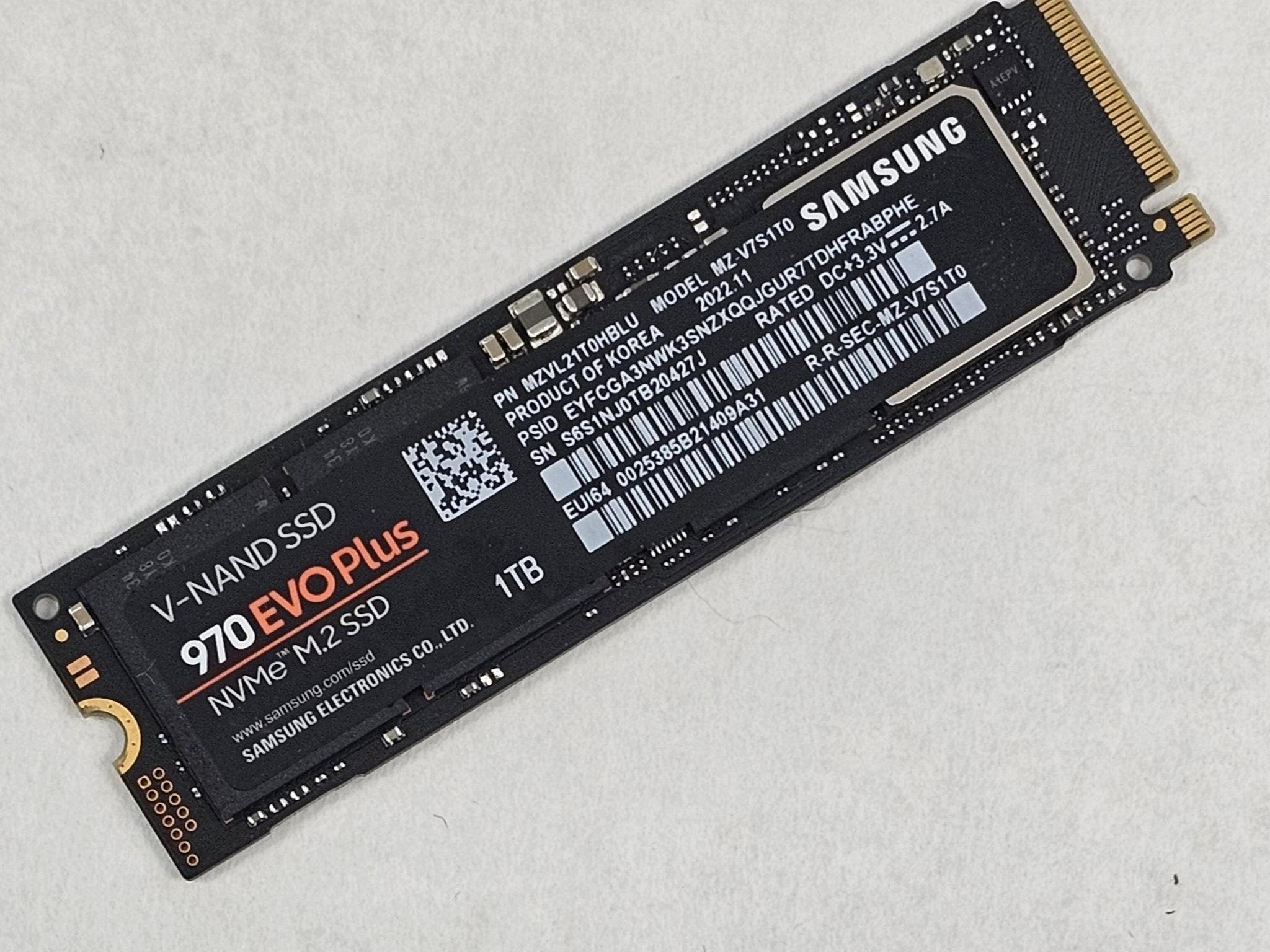 1TB NVMe M.2 SSD Samsung 970 EVO Plus Gen3