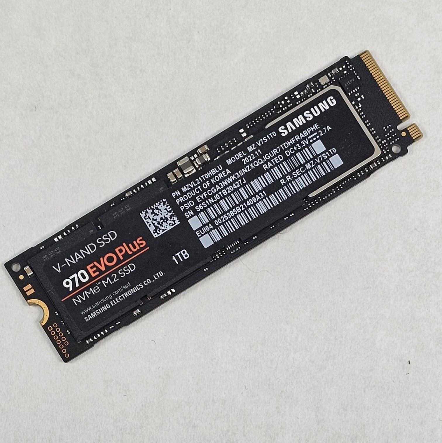 1TB NVMe M.2 SSD Samsung 970 EVO Plus Gen3