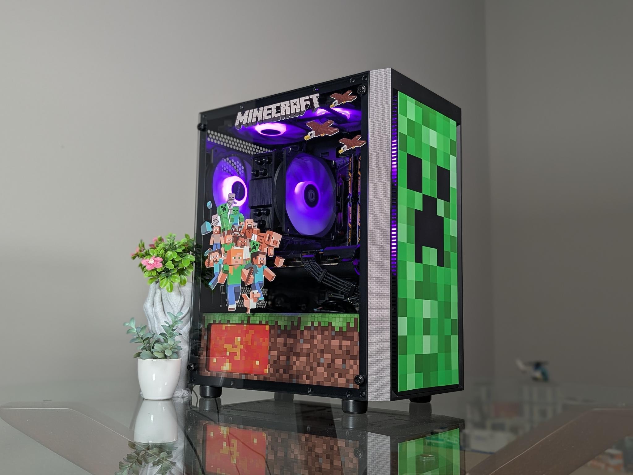 The Minecraft Gaming PC | Ryzen 5 CPU + RX 5600XT GPU | 16GB RAM | 1 TB SSD