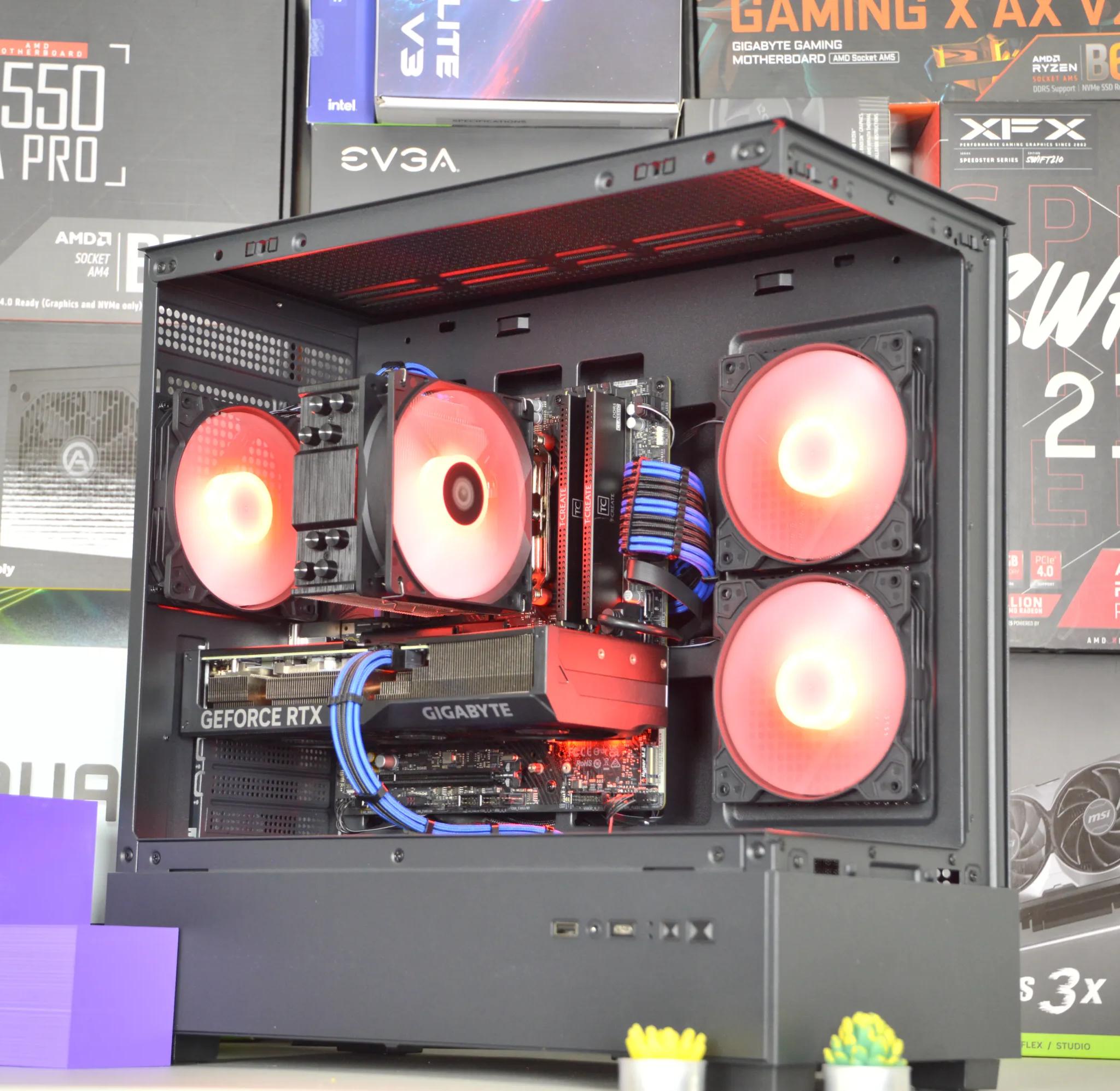 ⚡EXTREME⚡| RTX 4070 12GB| RYZEN 5 7500F | 32 GB DDR5 RAM | 2TB NVME SSD | Electric Night 2.0 |