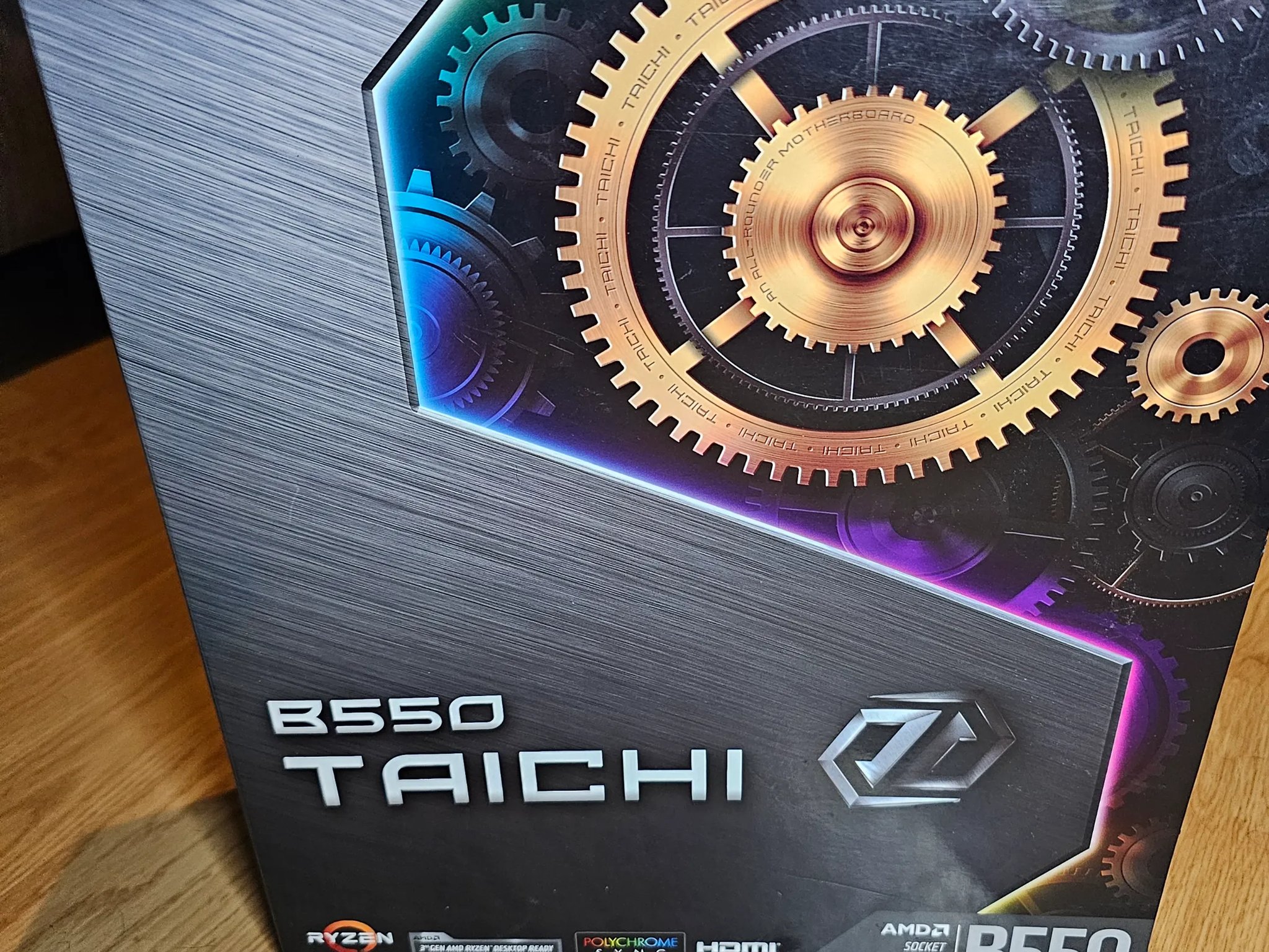 ASROCK Taichi B550 Motherboard BIOS UPDATED