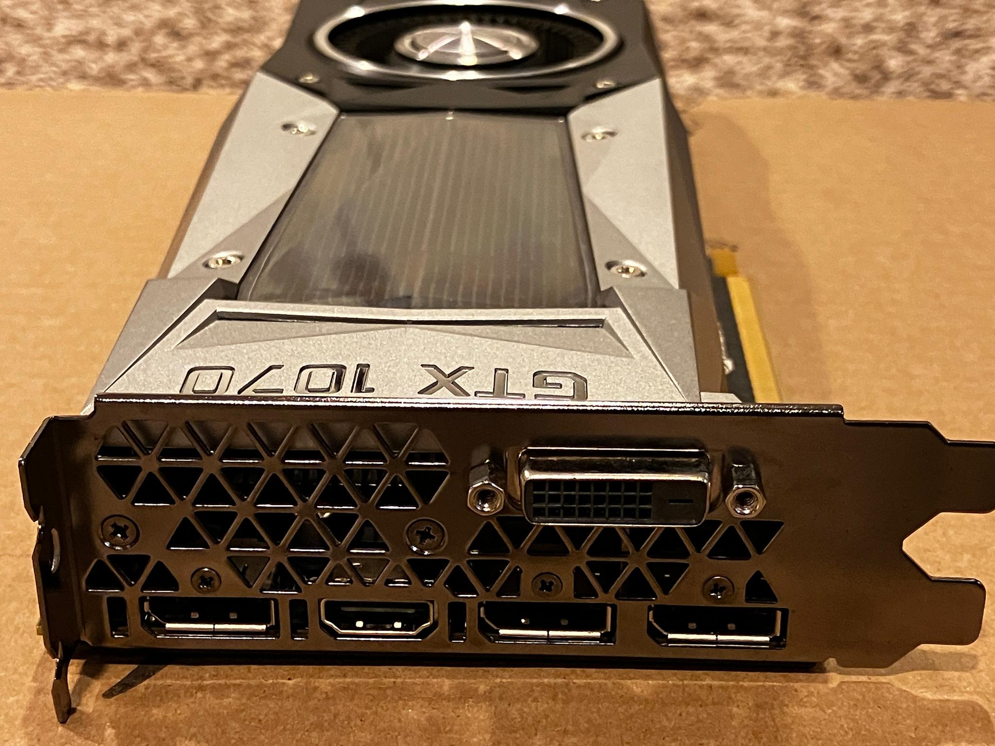 Nvidia 1070 Founders Edition