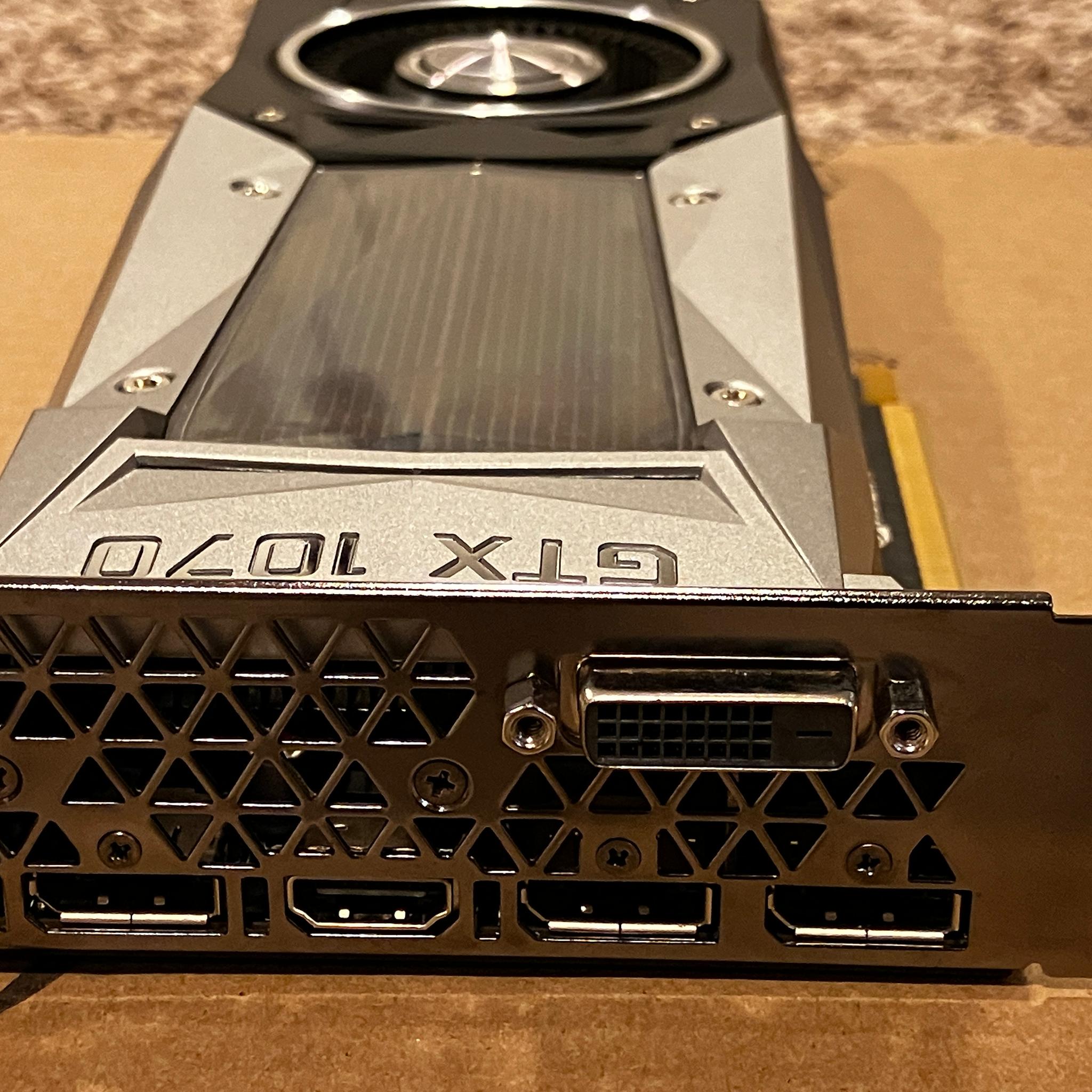 Nvidia 1070 Founders Edition