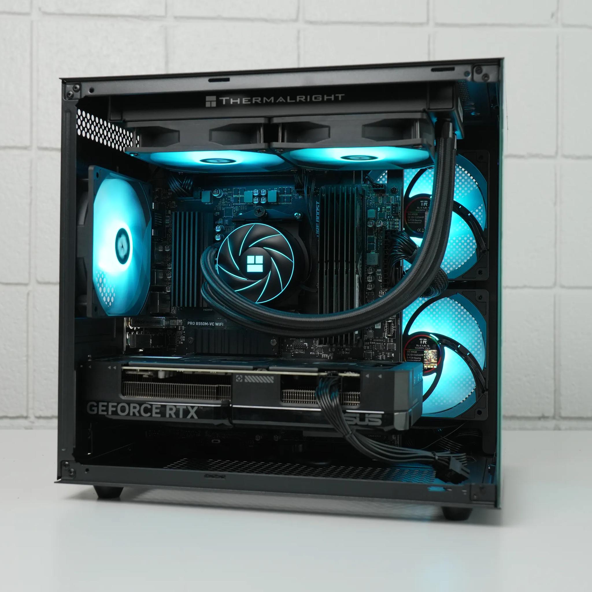 🏷️ 💸 FLASH SALE | RTX 4070 | RYZEN 7 3700X | 32GB RAM | 1TB SSD | WiFi +BT | Windows 11 Gaming PC