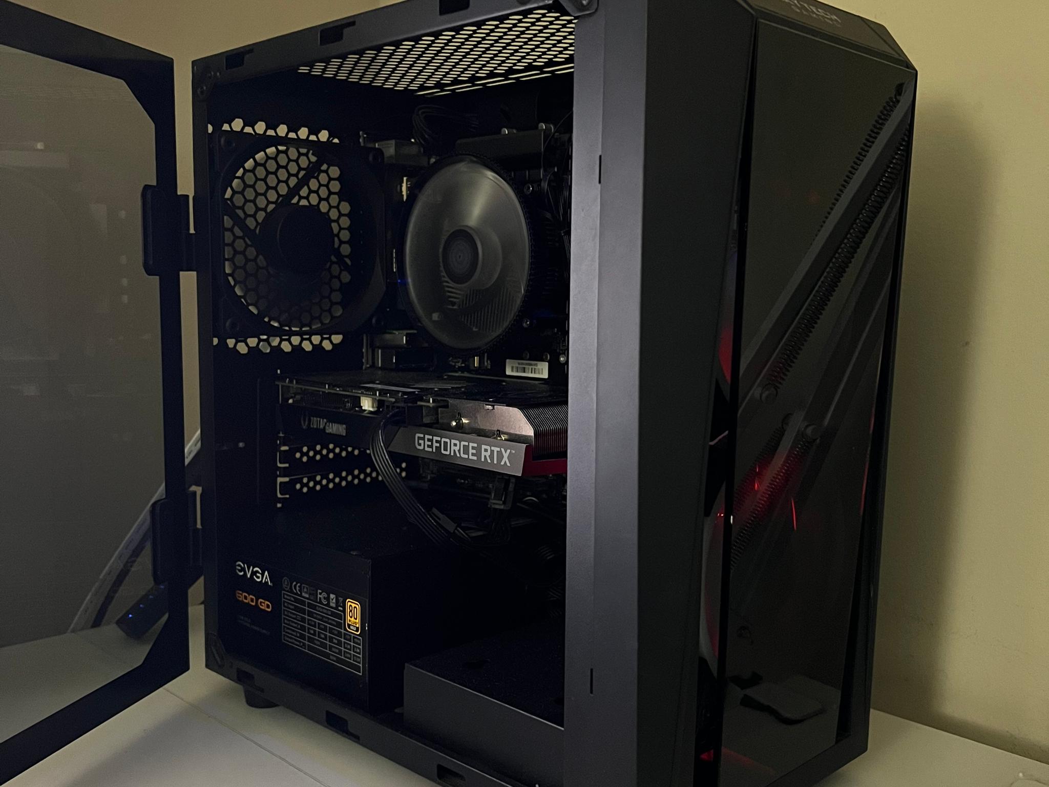 RTX 3060 12gb Gaming PC – Intel i3-10100f, 16GB RAM, 500GB SSD – Fast 1080p Performance