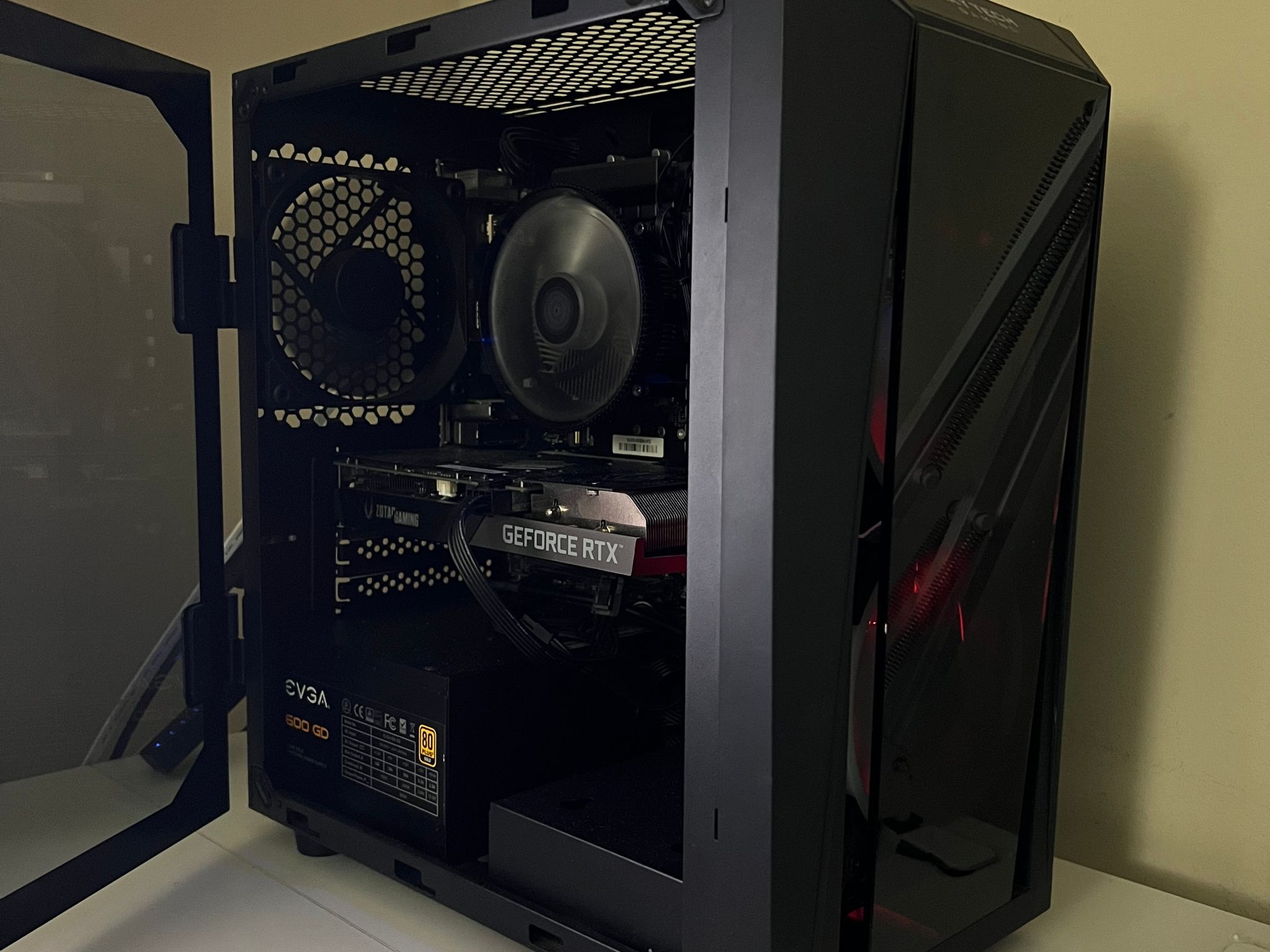 RTX 3060 12gb Gaming PC – Intel i3-10100f, 16GB RAM, 500GB SSD – Fast 1080p Performance