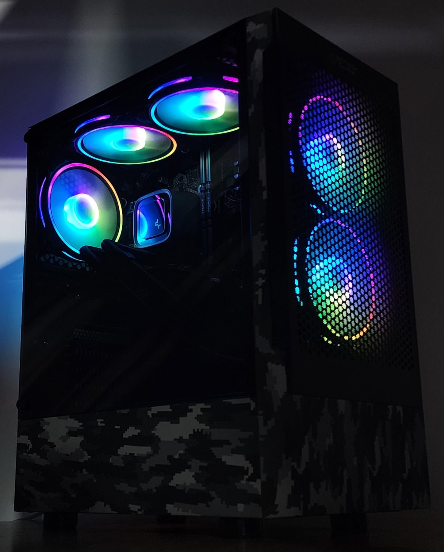 Gaming PC i7-11700K 16GB RAM 1TB SSD RTX 3050 8GB Windows 11 Computer