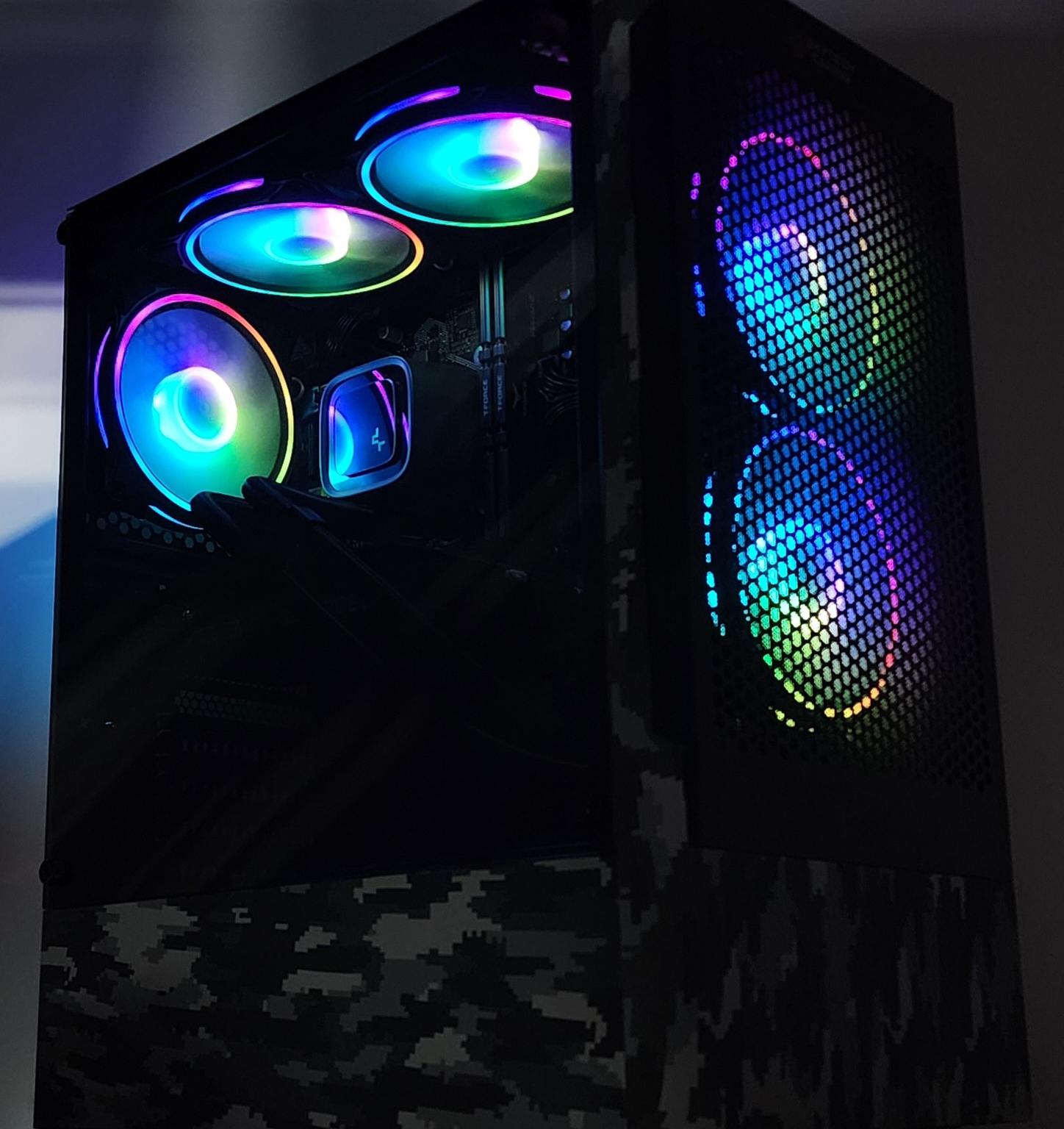 Gaming PC i7-11700K 16GB RAM 1TB SSD RTX 3050 8GB Windows 11 Computer