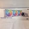 NZXT Kraken 360 RGB - White - LCD Screen - Excellent AIO CPU Cooler - White