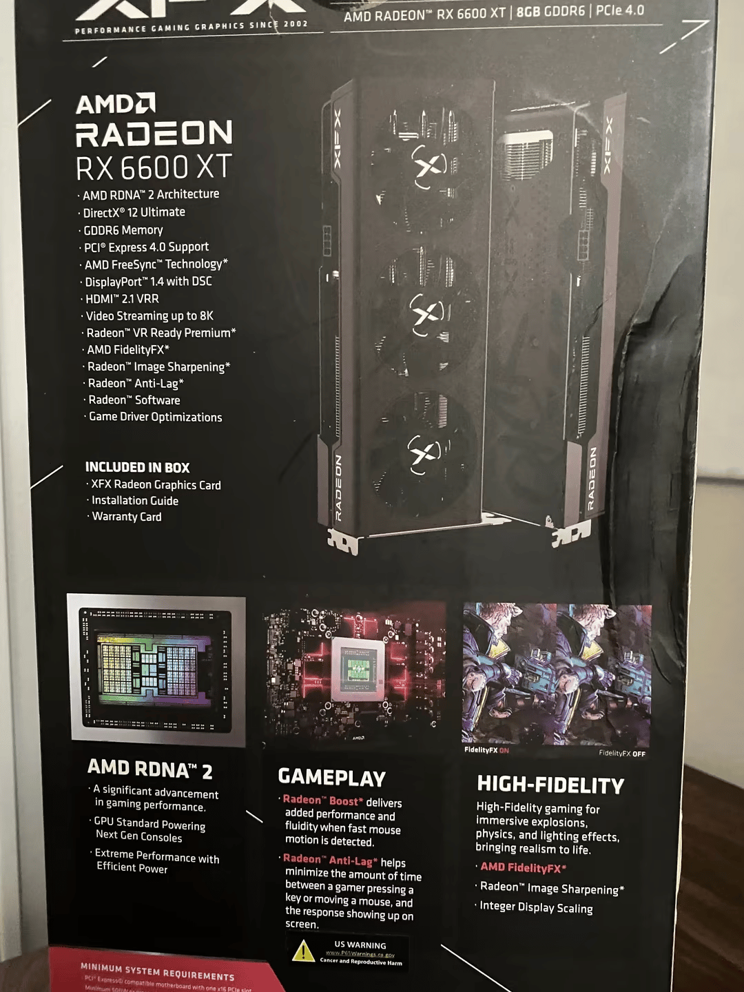 XFX 6600XT QICK 308