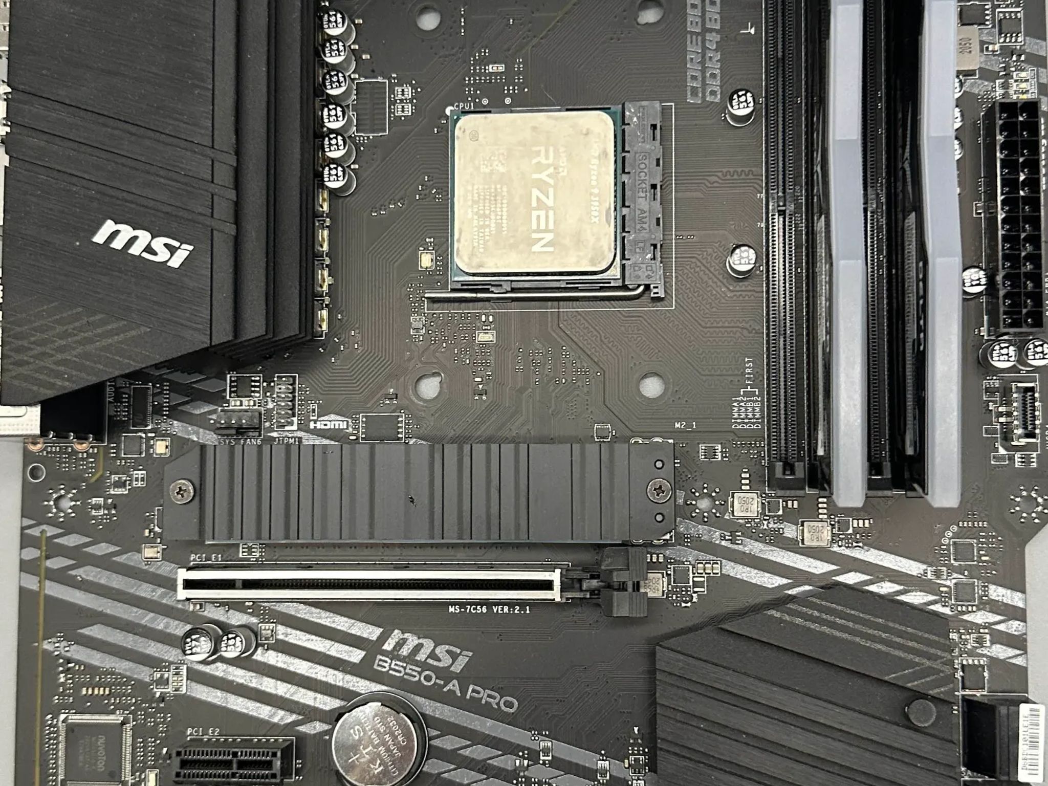 MSI B550-A PRO AMD Ryzen 9 3950x 32gb 3200mhz