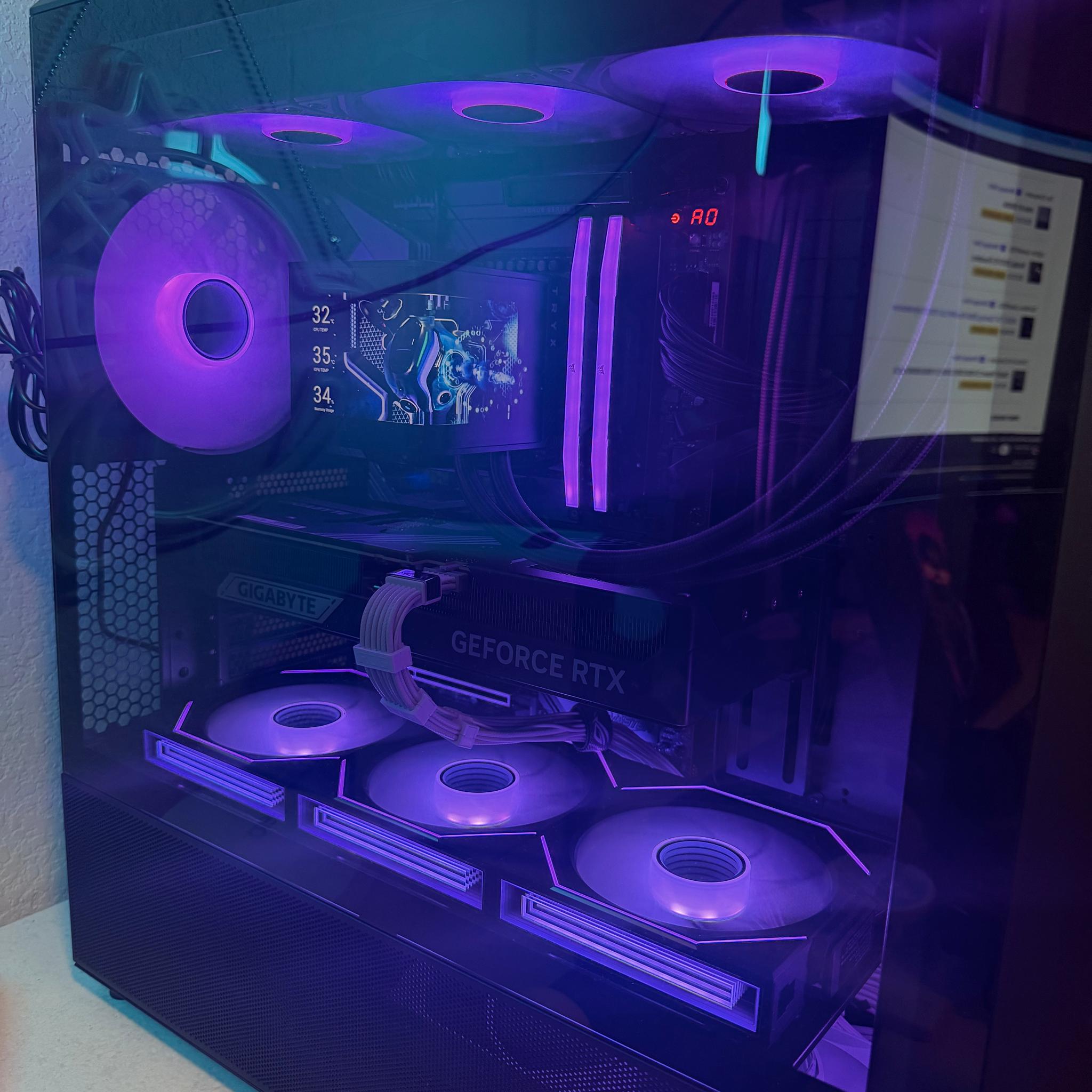 GeForce RTX 5080 Custom Gaming PC - Core Ultra 9 285