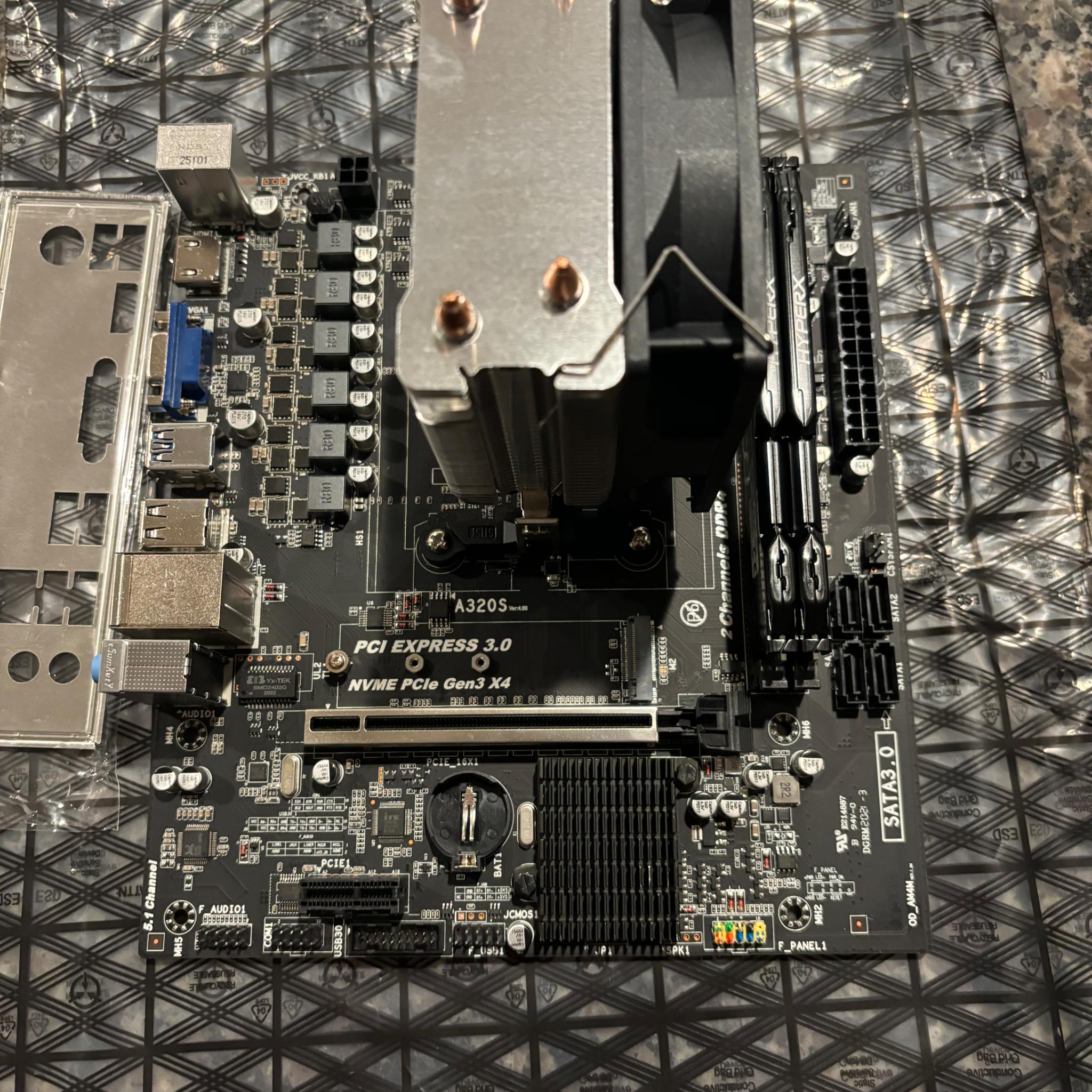 Wallet Warrior 🤩| A320 | R5 2600 | 16gb DDR4 | Static RGB Cooler
