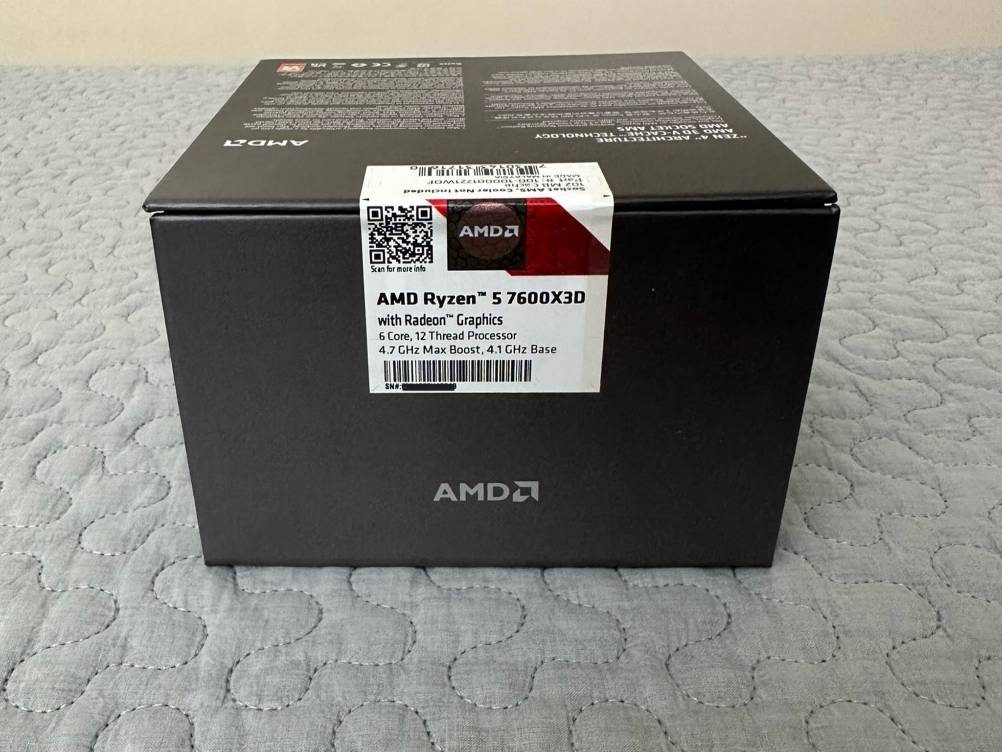 AMD Ryzen 5 7600X3D