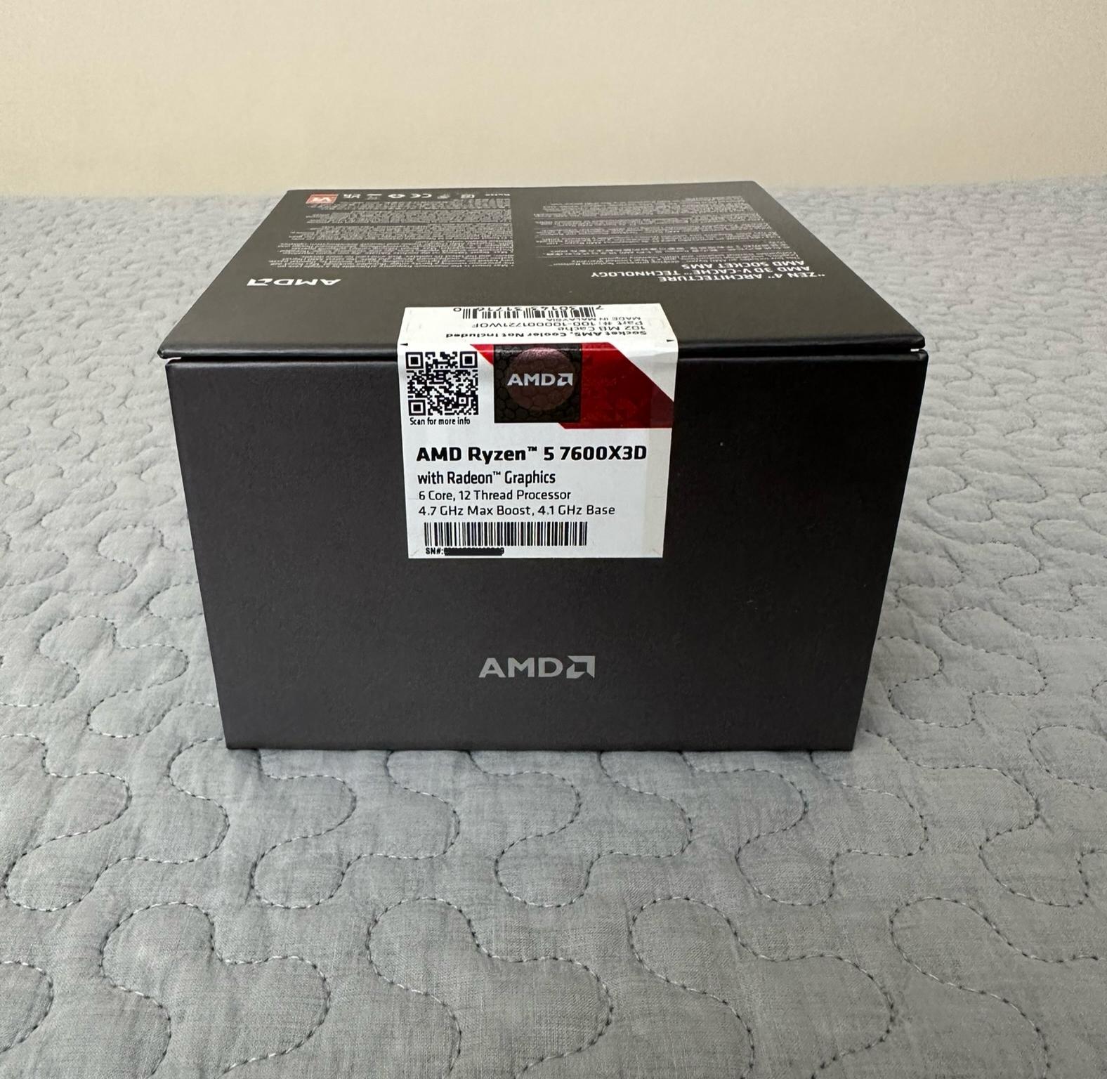 AMD Ryzen 5 7600X3D