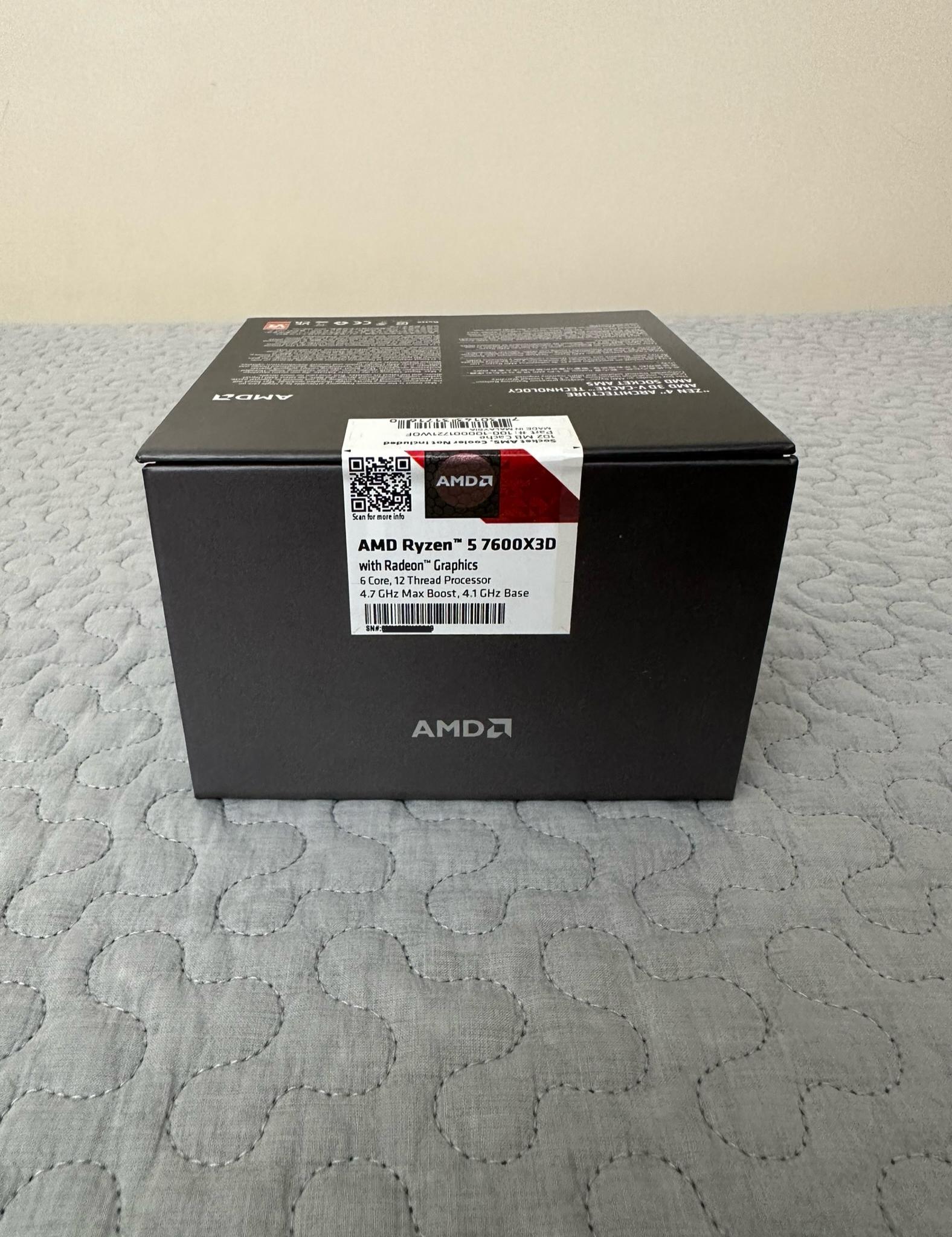 AMD Ryzen 5 7600X3D