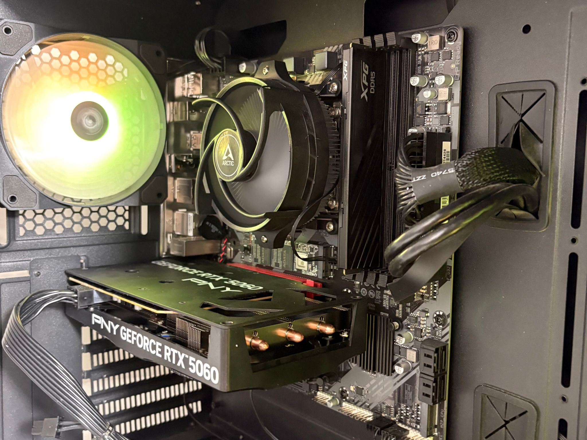 YEYIAN Gaming PC - Ryzen 5 7500F, RTX 5060 Ti 8GB, 16GB DDR5 Ram (V6)