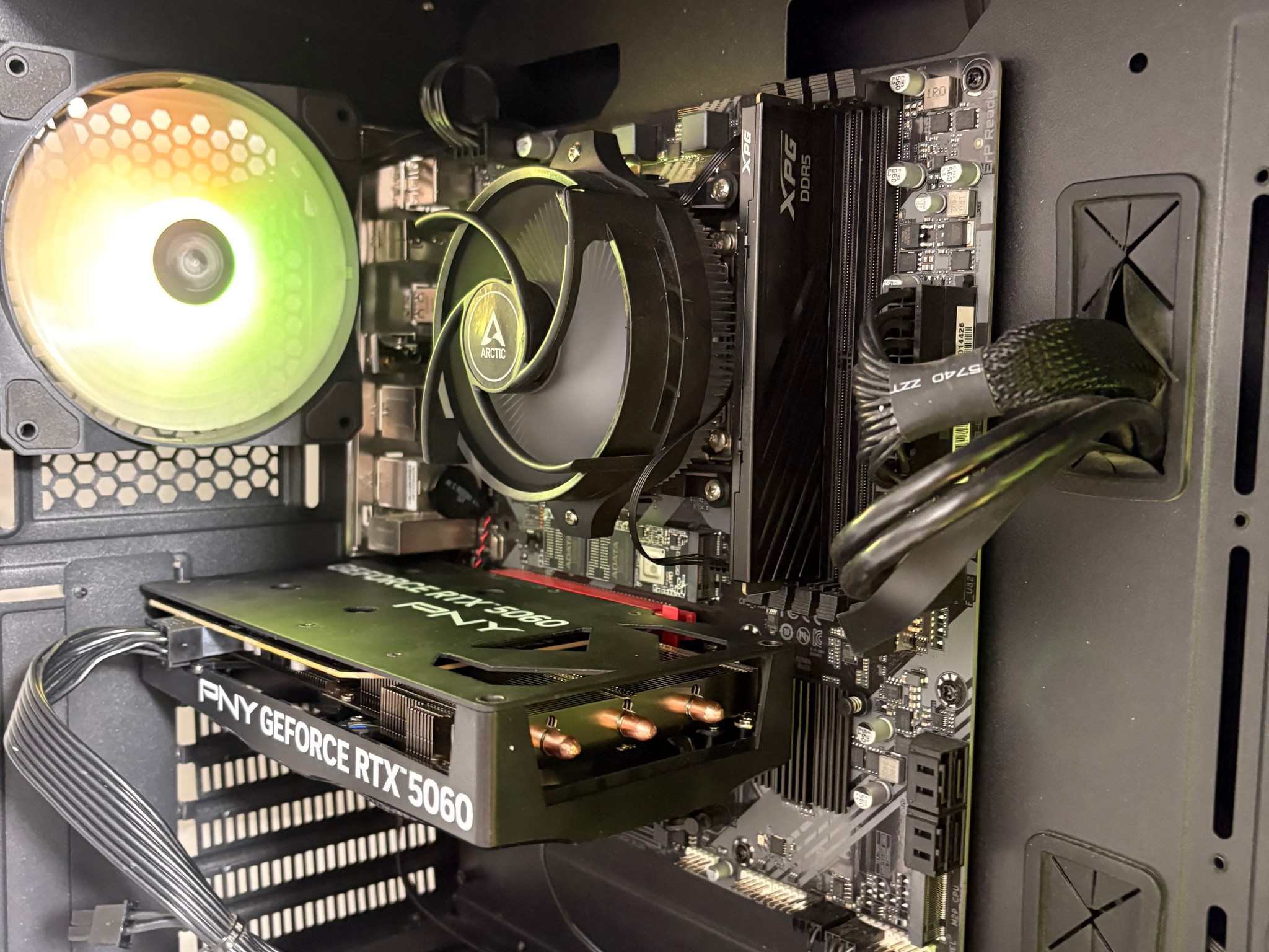 YEYIAN Gaming PC - Ryzen 5 7500F, RTX 5060 Ti 8GB, 16GB DDR5 Ram (V6)