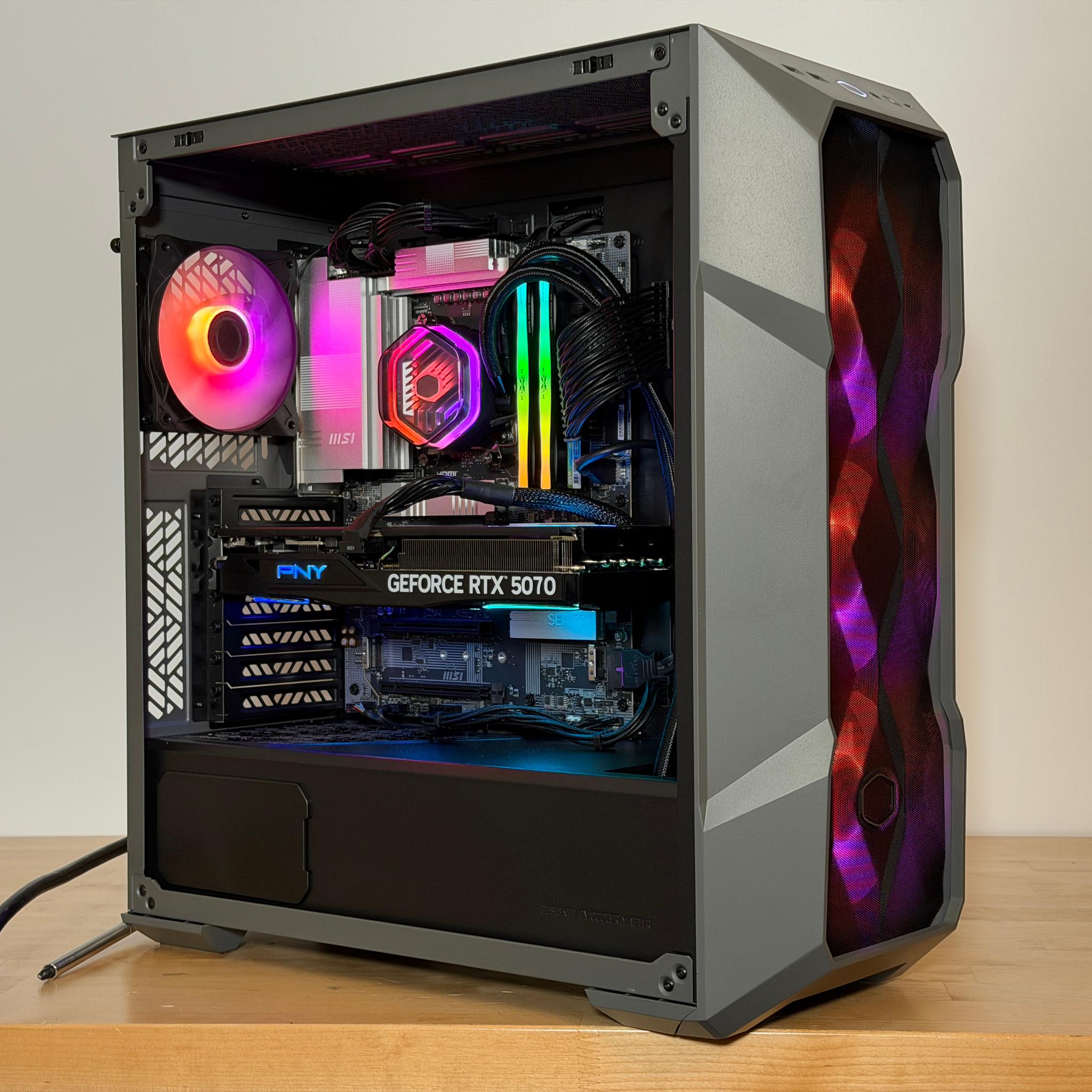 RTX 5070 Ryzen 7 9700x Gaming PC