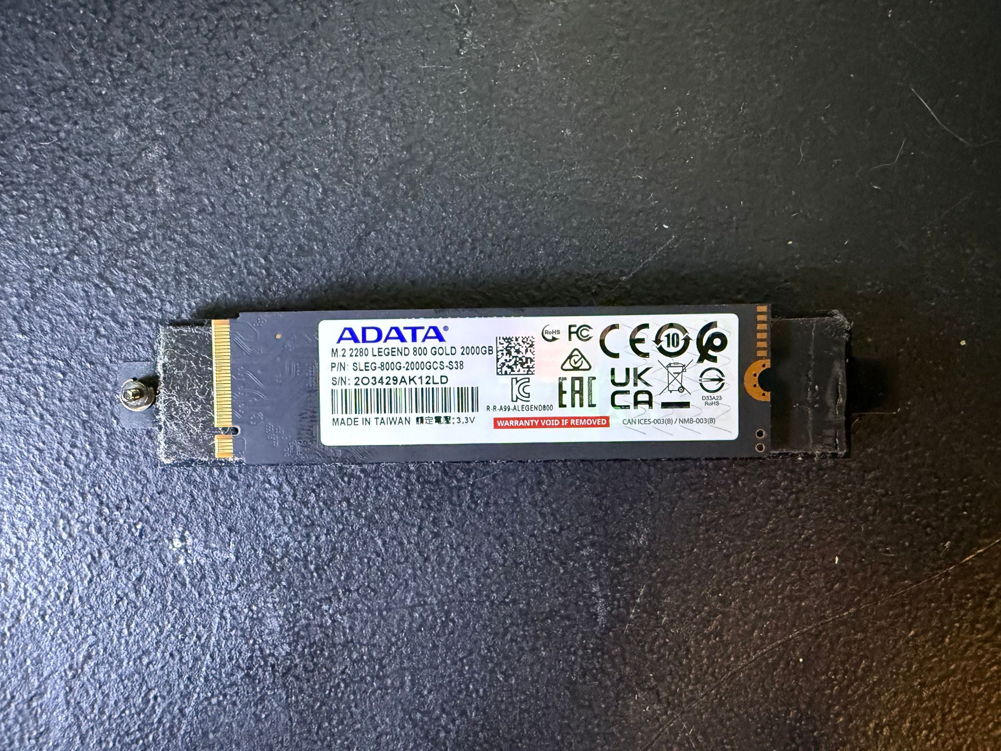 ADATA LEGEND 800 GOLD 2TB