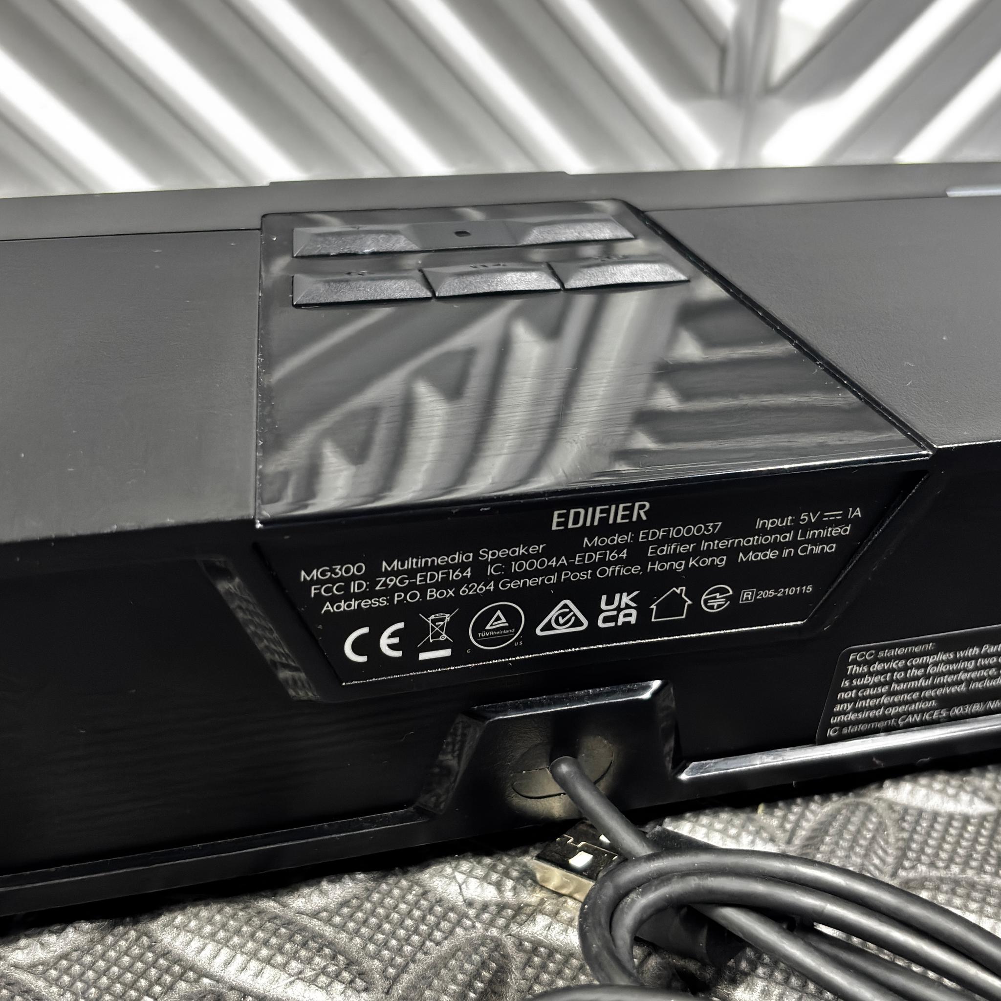 Edifier MG300 RGB Gaming Soundbar Speaker | USB | Tested Working