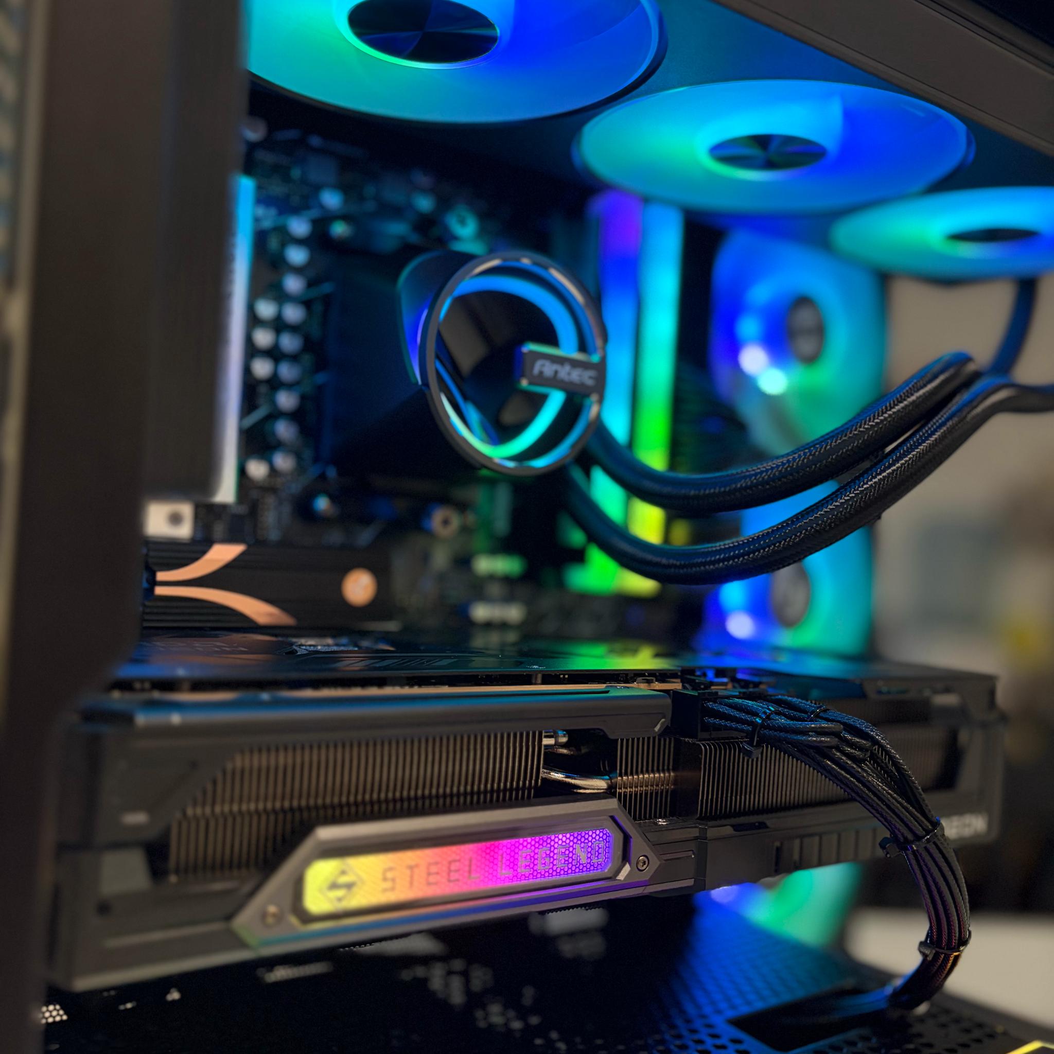 Gaming PC RX 9070 XT + RYZEN 7 9800X3D
