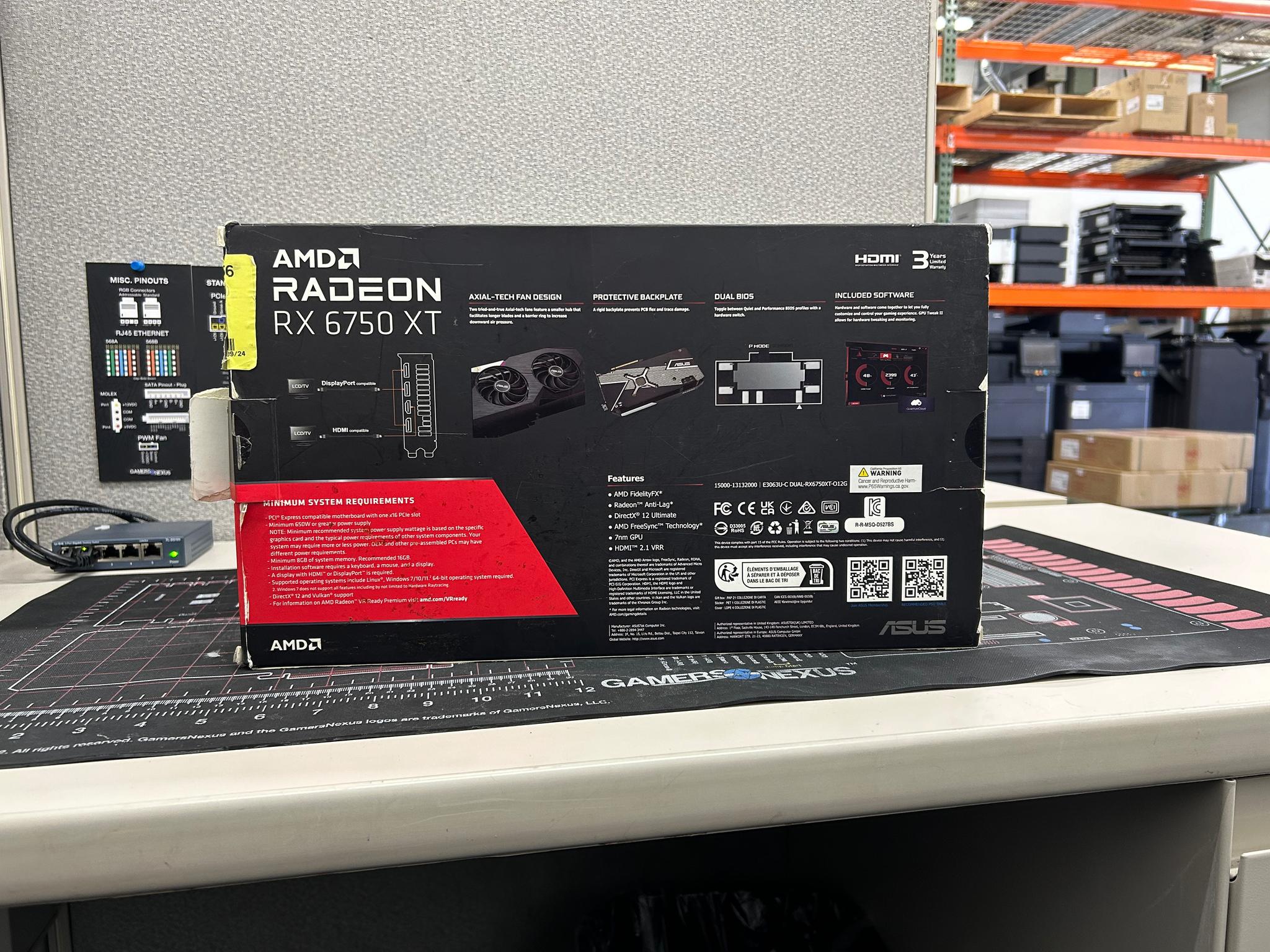 Asus Dual RX 6750XT 12GB