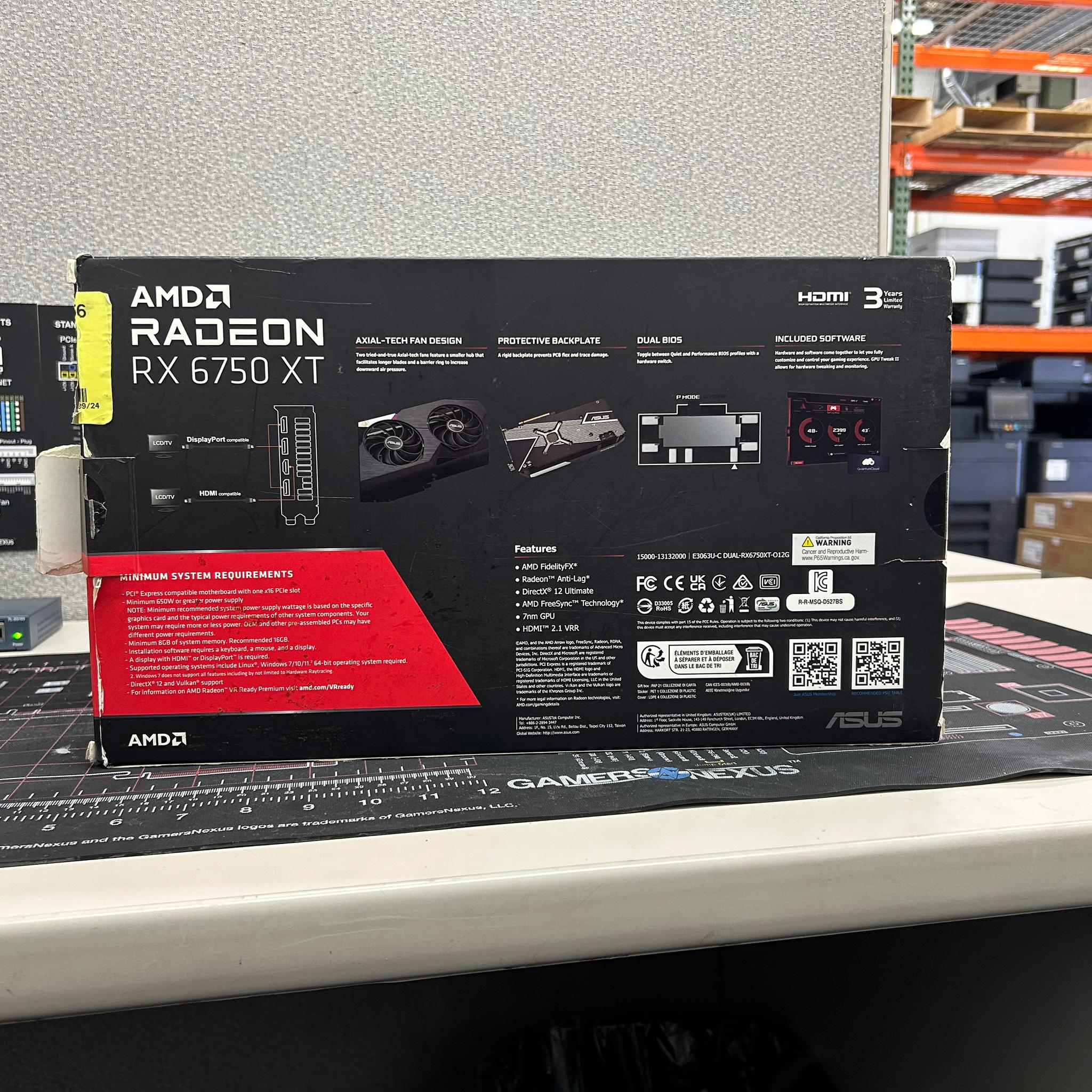 Asus Dual RX 6750XT 12GB