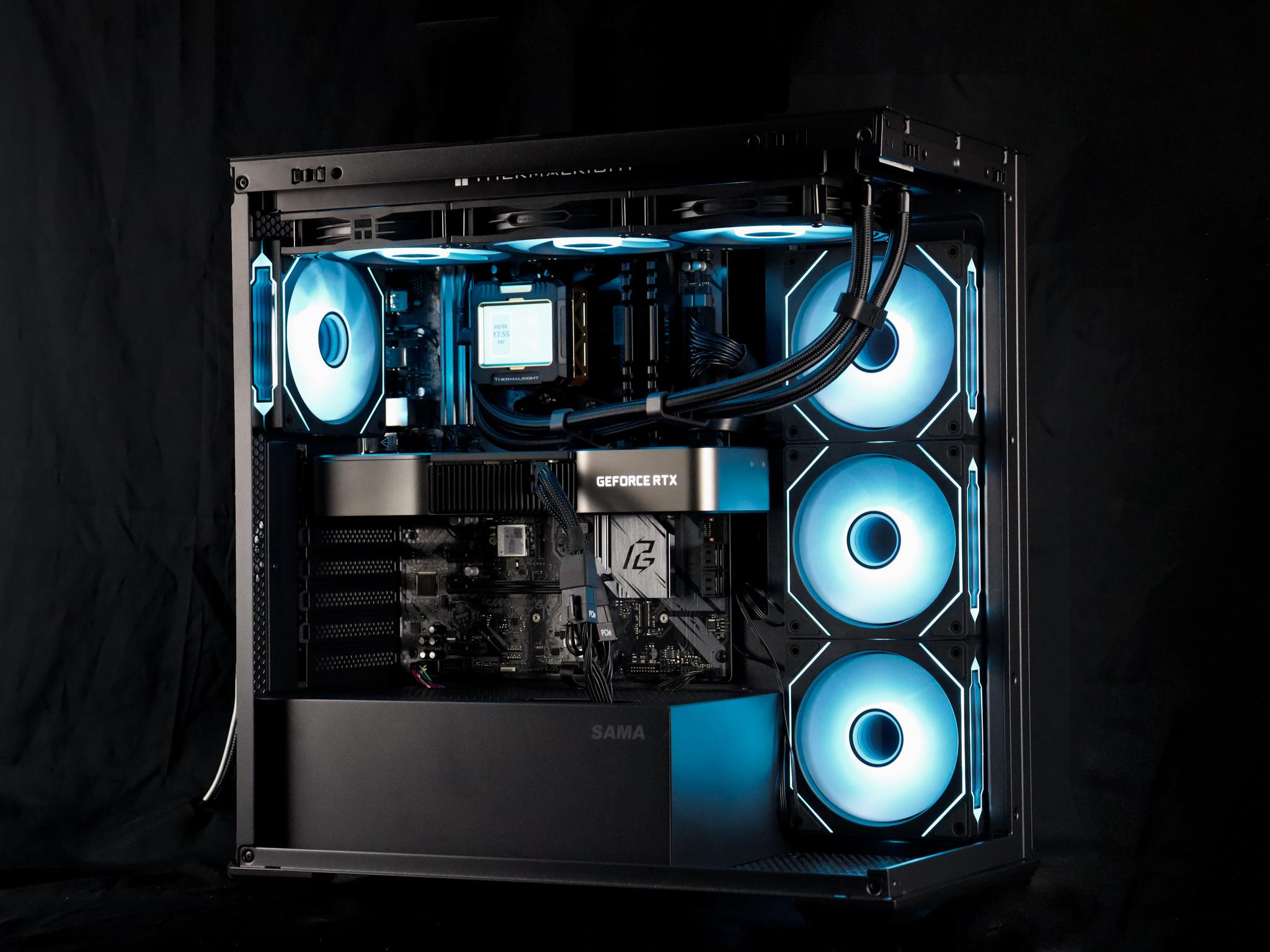 ⚜️♟️Obsidian Void V2 - 1440P Gaming PC | RTX 3080, Ryzen 9 3900X, 32GB RAM, 1TB NVMe SSD | ♟️⚜️