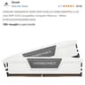 CORSAIR VENGEANCE DDR5 RAM 32GB 6000MHz CL36 Intel XMP iCUE Compatible Computer Memory - White