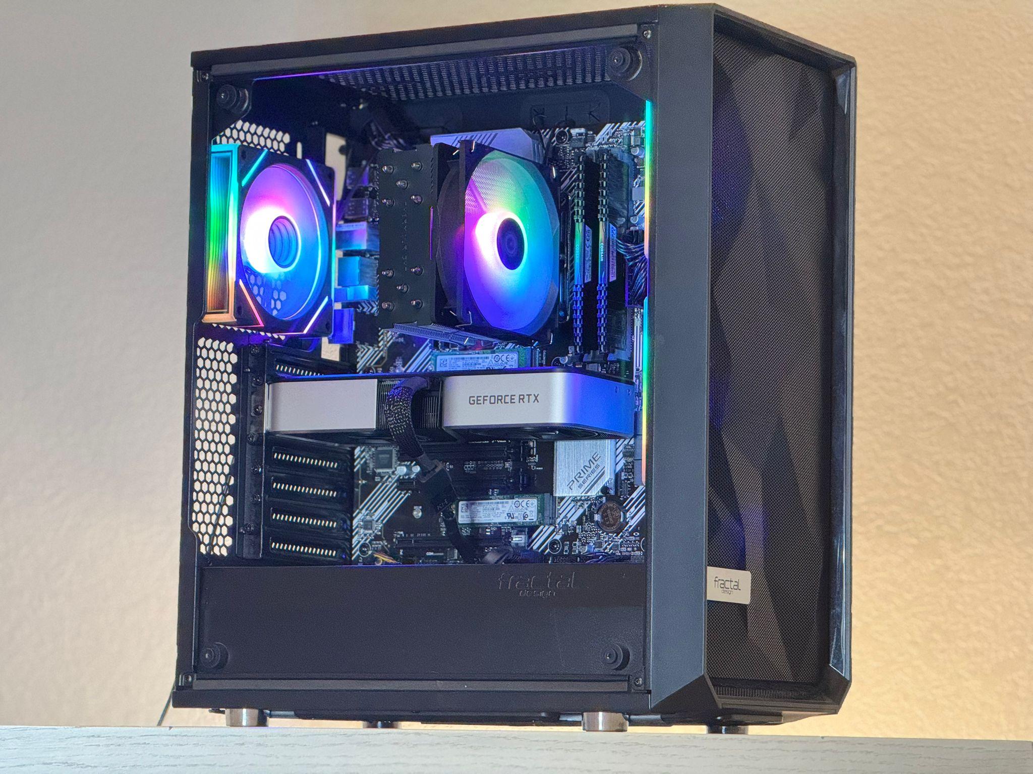 RTX 3060TI 8GB, RYZEN 5, 32GB DDR4 RAM, WIN 11, WIFI, Gaming PC