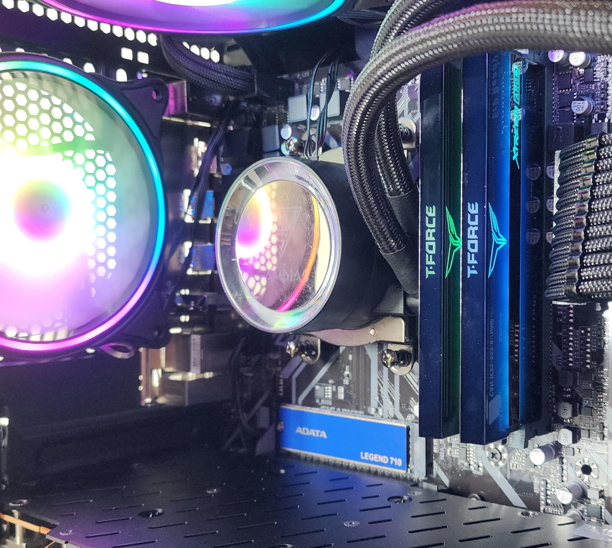 Gaming PC Ryzen 7 5700X 32GB RAM 1TB SSD RX 6800 16GB Windows 11 Computer