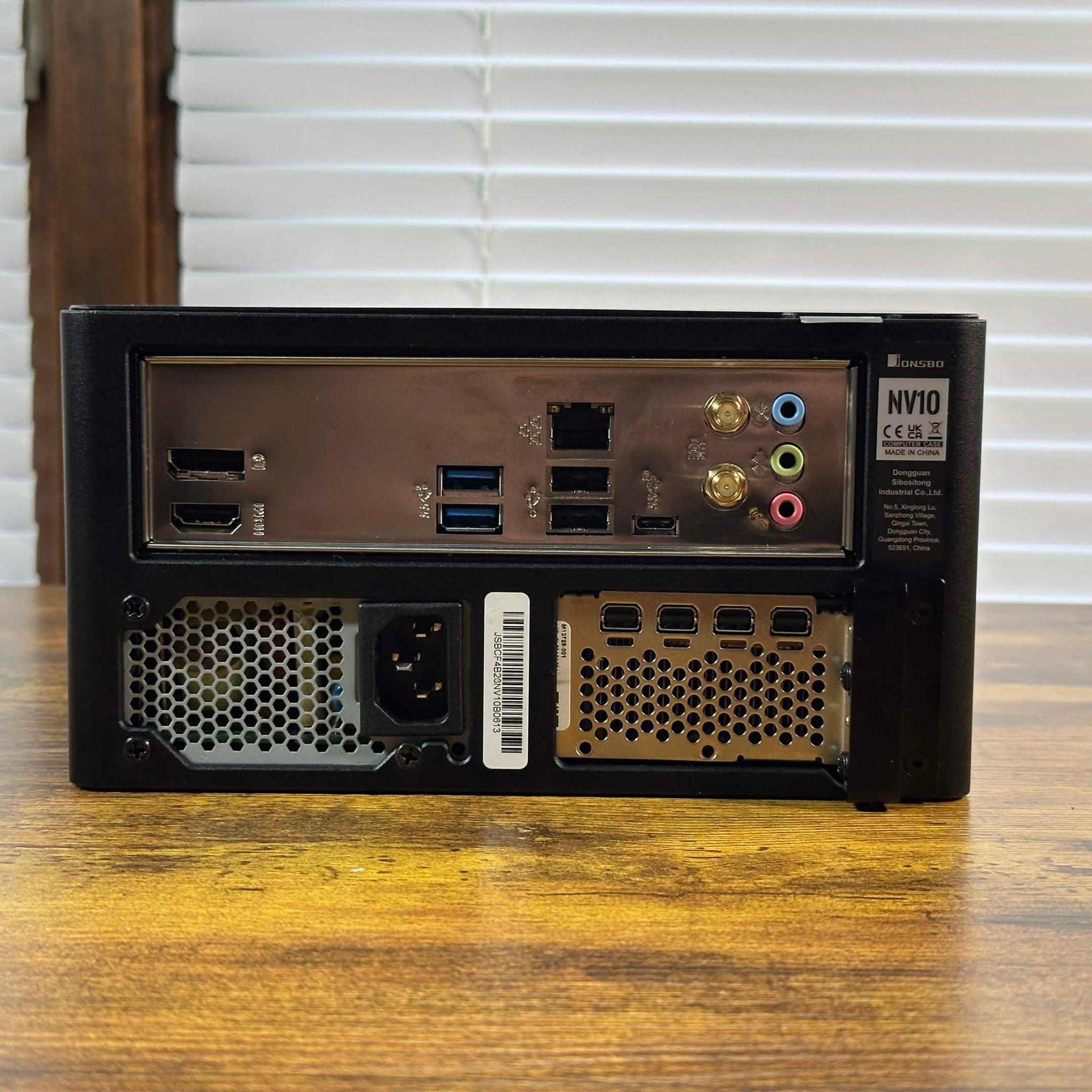 Intel i5-14500T | Quadro RTX 3000 6GB | 32GB DDR4 | 512GB NVME | Win11 | WIFI | 1080P SFF Gaming PC