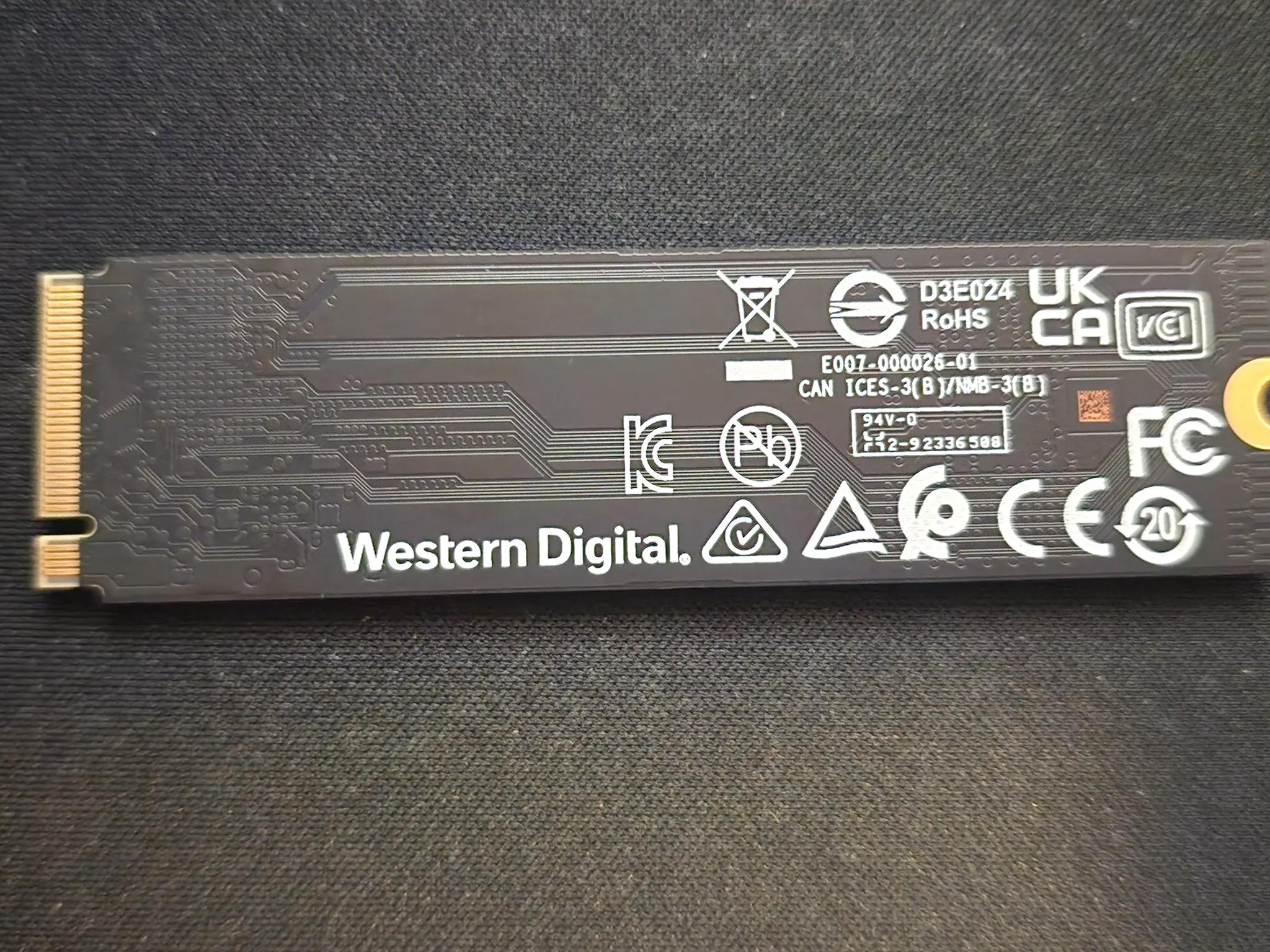 WD Blue SN580 NVMe™ SSD 2tb