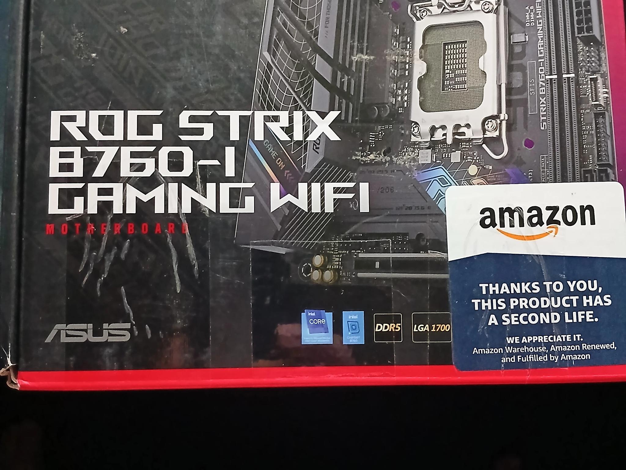 Rog Strix B760-I Gaming WiFi With I9-13900KF