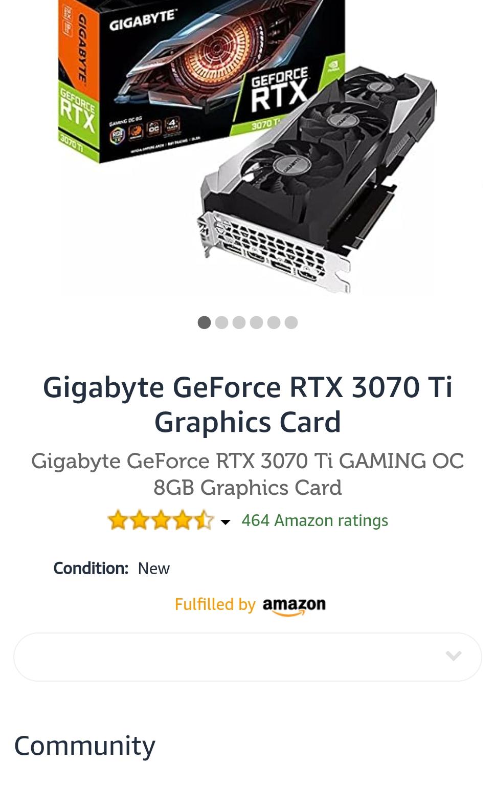 GIGABYTE 3070TI