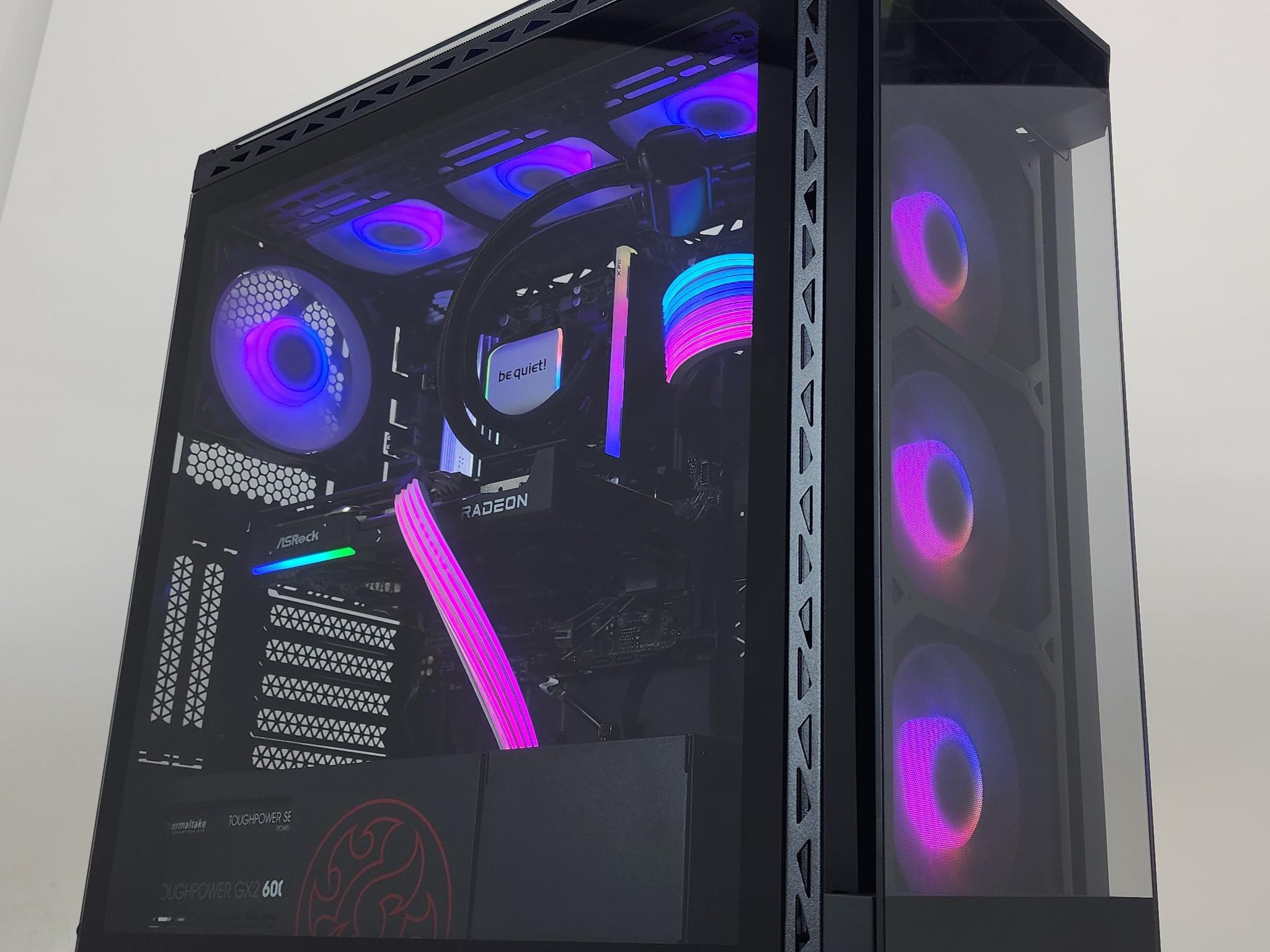 Gaming PC Ryzen 7 9800X3D 16GB RAM 1TB SSD RX 9060 XT 16GB Windows 11 Computer